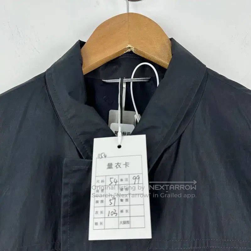 Dior Dior Navy Long Cotton Coat for Men . Size US XL / EU 56 / 4 - 3 Thumbnail