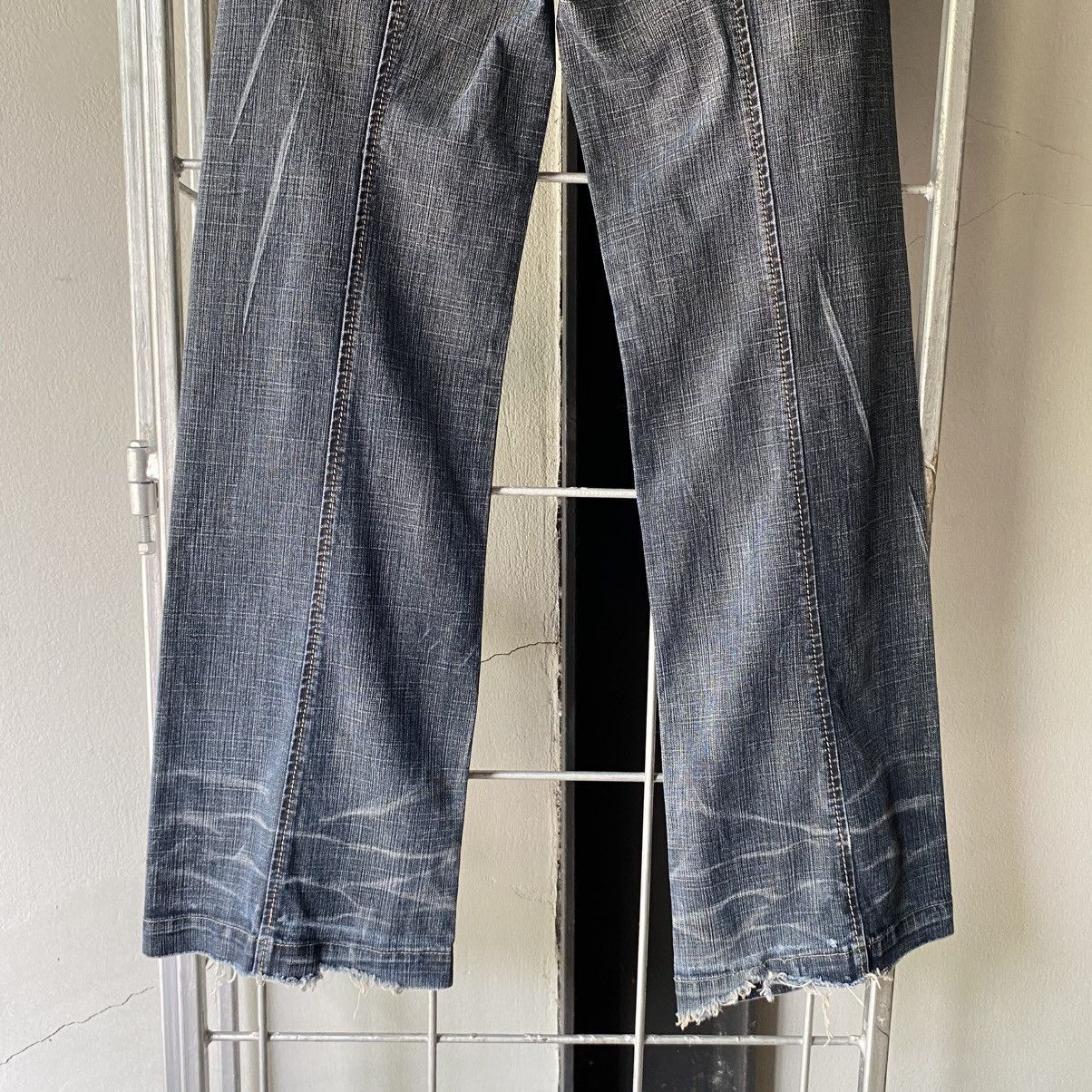 Marithe + Francois Girbaud MARITHE FRANCOIS GIRBAUD Dark Wash Bootcut Jeans Size US 32 / EU 48 - 11 Thumbnail