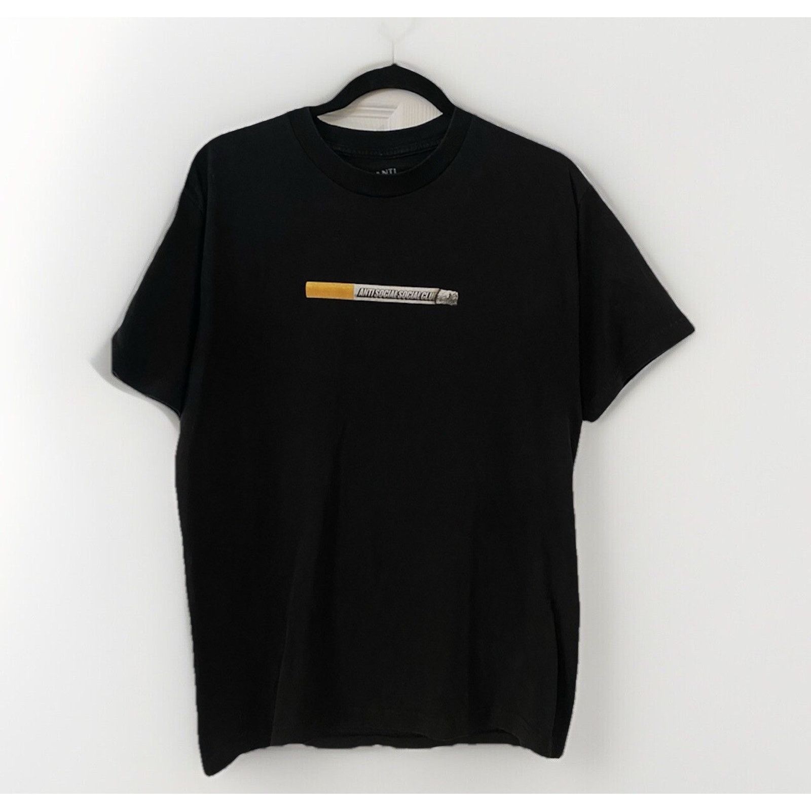Anti Social Social Club Anti Social Social Club Cigarette Tee Black (ASST307) M Size US M / EU 48-50 / 2 - 1 Thumbnail