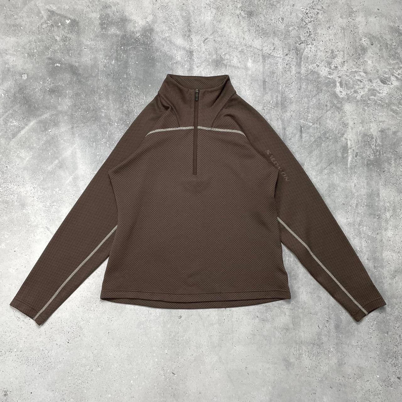 Salomon Vintage 2000s Salomon Technical Zip Thermal LS Top Women’s Size L / US 10 / IT 46 - 1 Thumbnail