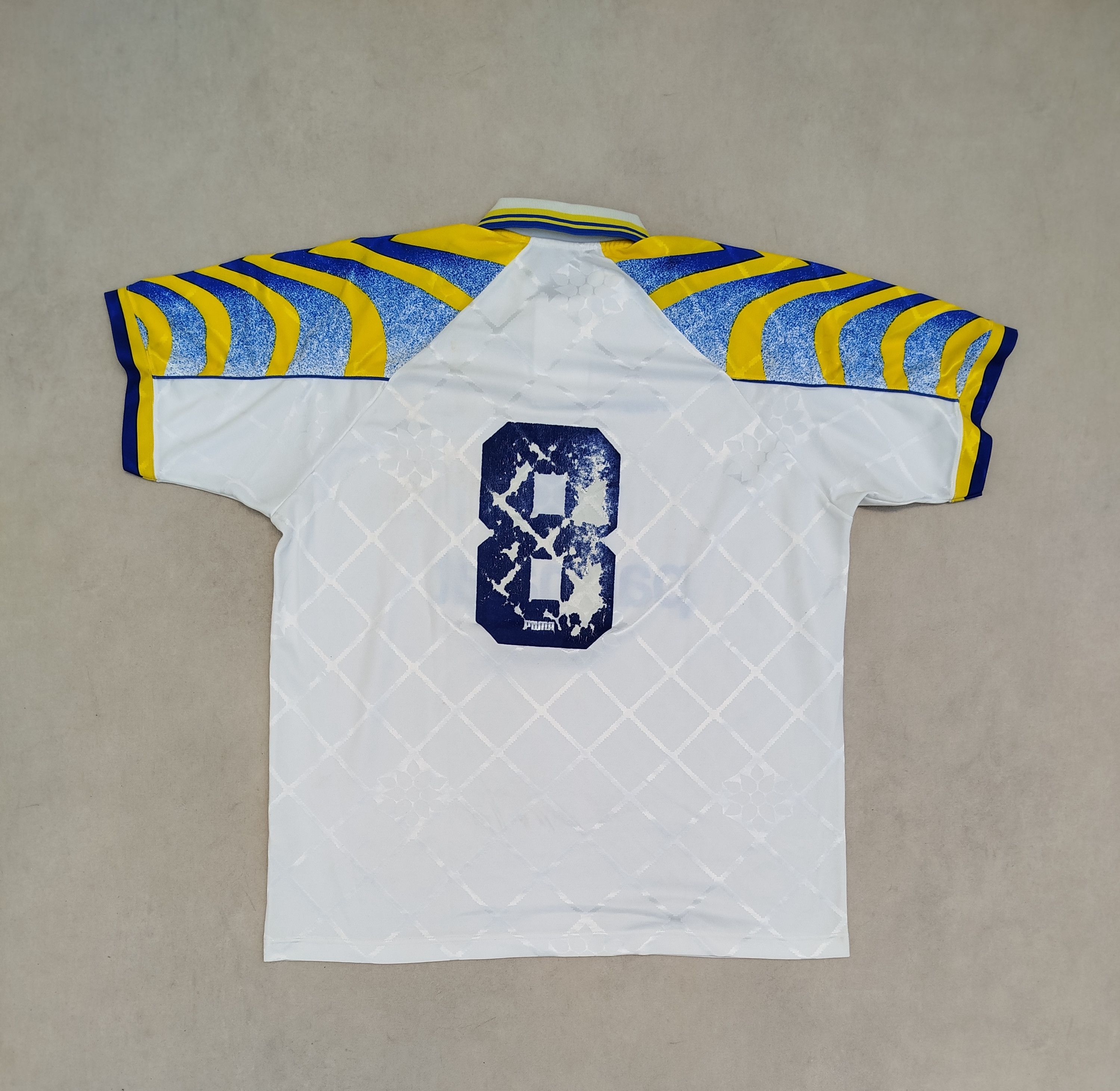 Puma Vintage PUMA PARMA 1995 home soccer jersey Size US XL / EU 56 / 4 - 6 Thumbnail