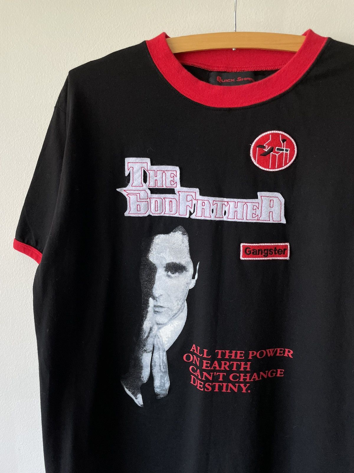 Vintage Vintage Y2K The Godfather Movie Gangster T-Shirt Size US M / EU 48-50 / 2 - 2 Thumbnail