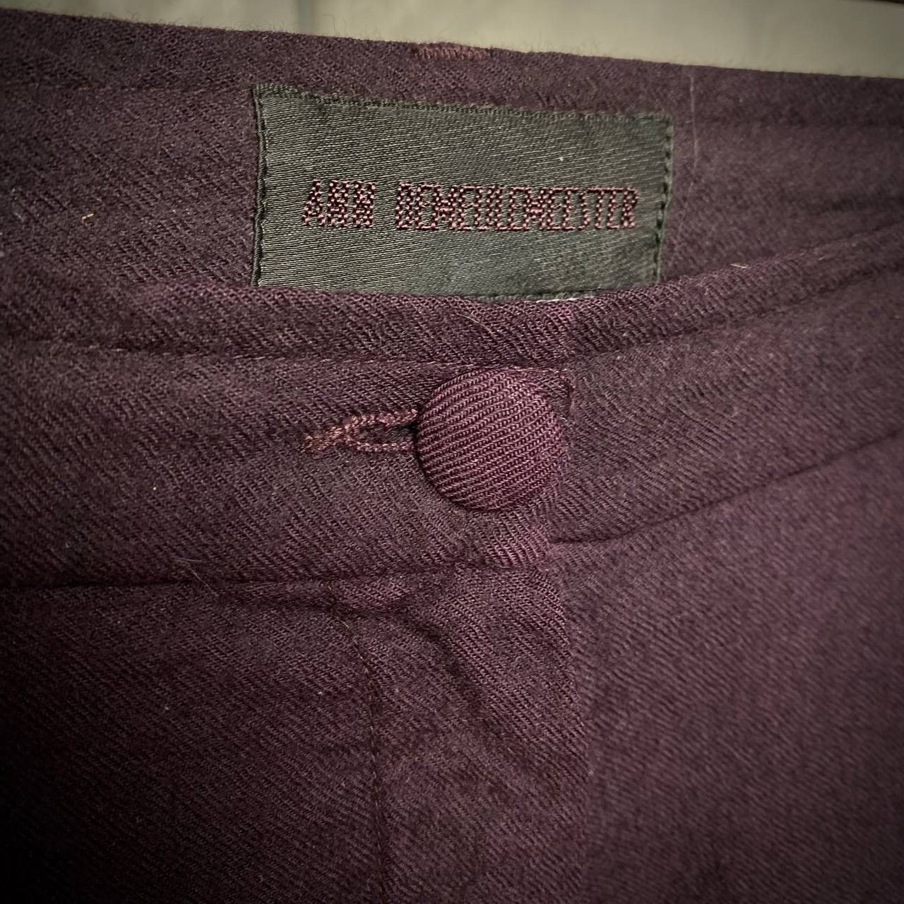 Ann Demeulemeester Purple pants S Size US 29 - 8 Thumbnail