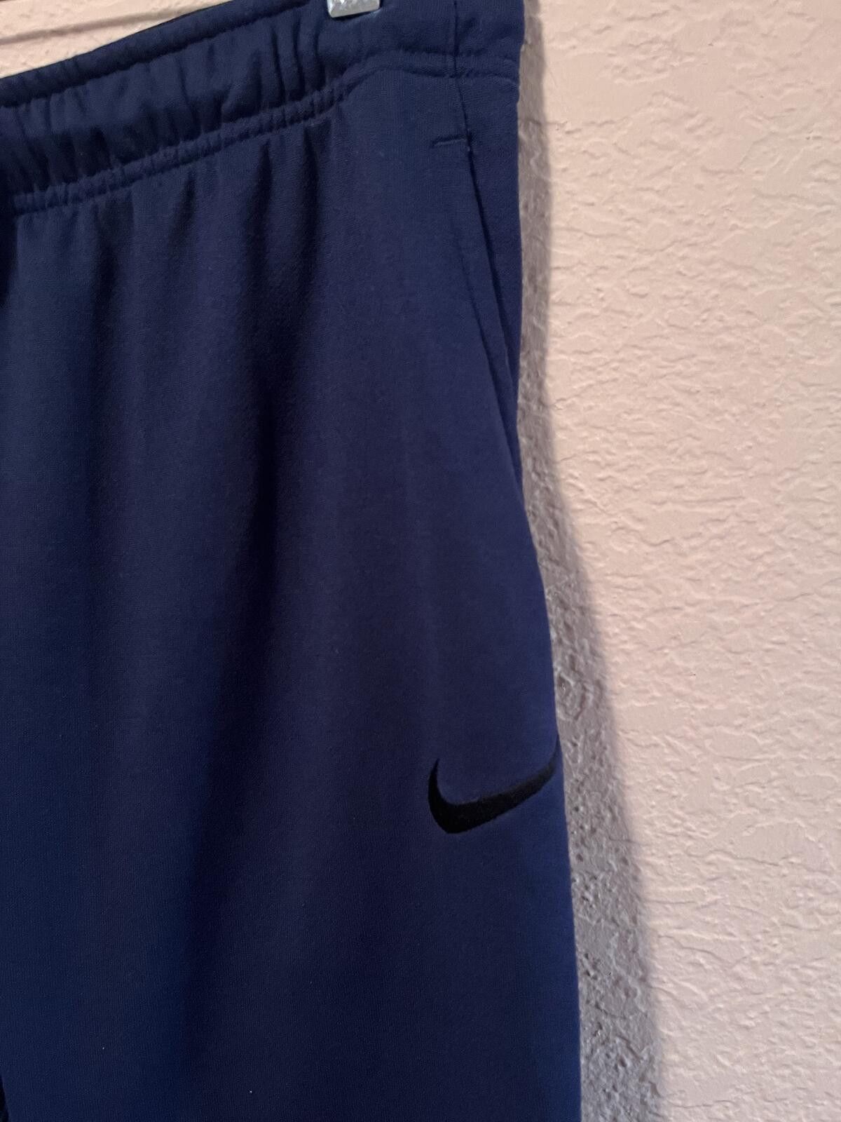 Nike Nike Navy Blue Athletic Jogger Pants Size US 34 / EU 50 - 2 Thumbnail