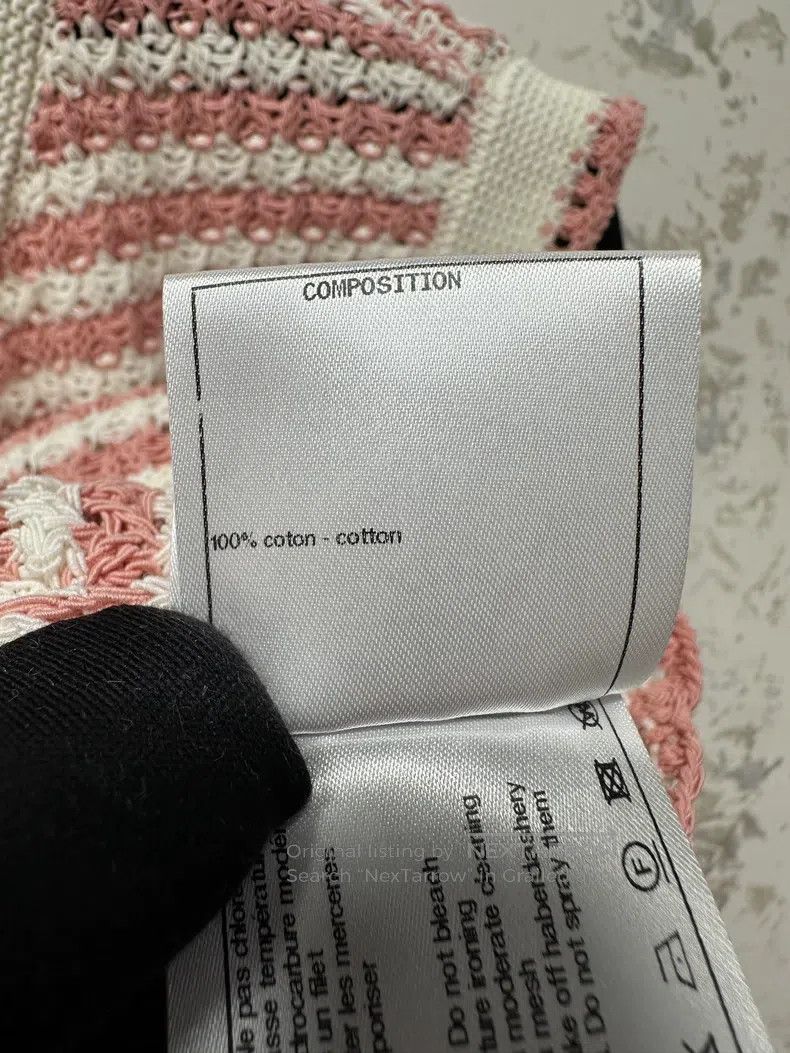 Chanel Chanel 22 Spring and Summer Preview Series Pink and White Size XS / US 0-2 / IT 36-38 - 5 Thumbnail