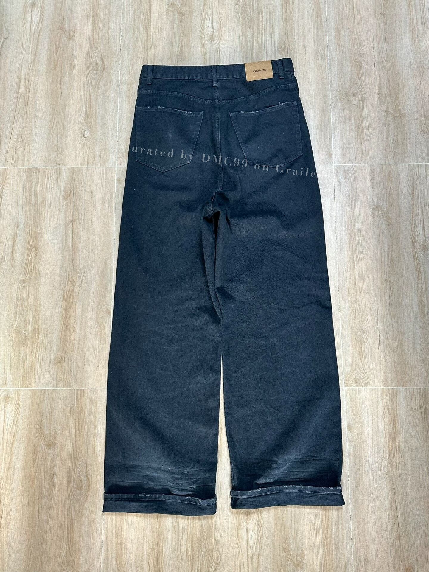 Vuja De VUJADE LUKE PL BAGGY JEANS IN MUDWASH BLACK | Grailed