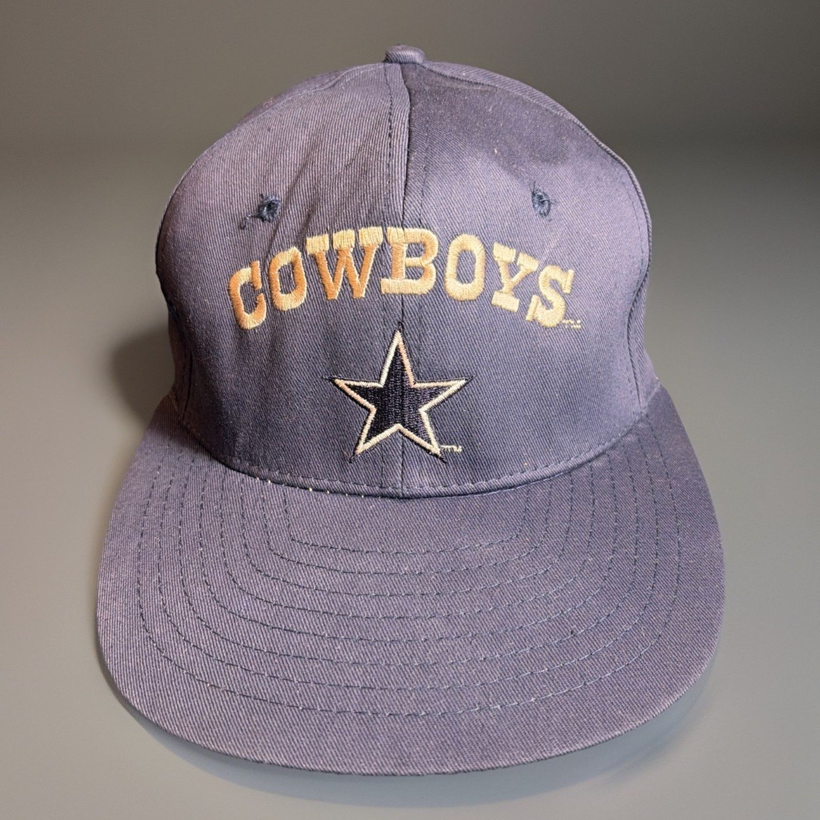 Vintage Vtg 90s dallas cowboys snapback hat AJD Spellout Rare Guc Size ONE SIZE - 1 Thumbnail