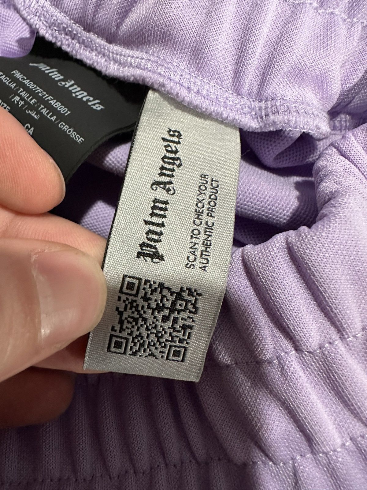 Palm Angels PALM ANGELS TRACK PANTS LILAC Size US 36 / EU 52 - 4 Thumbnail