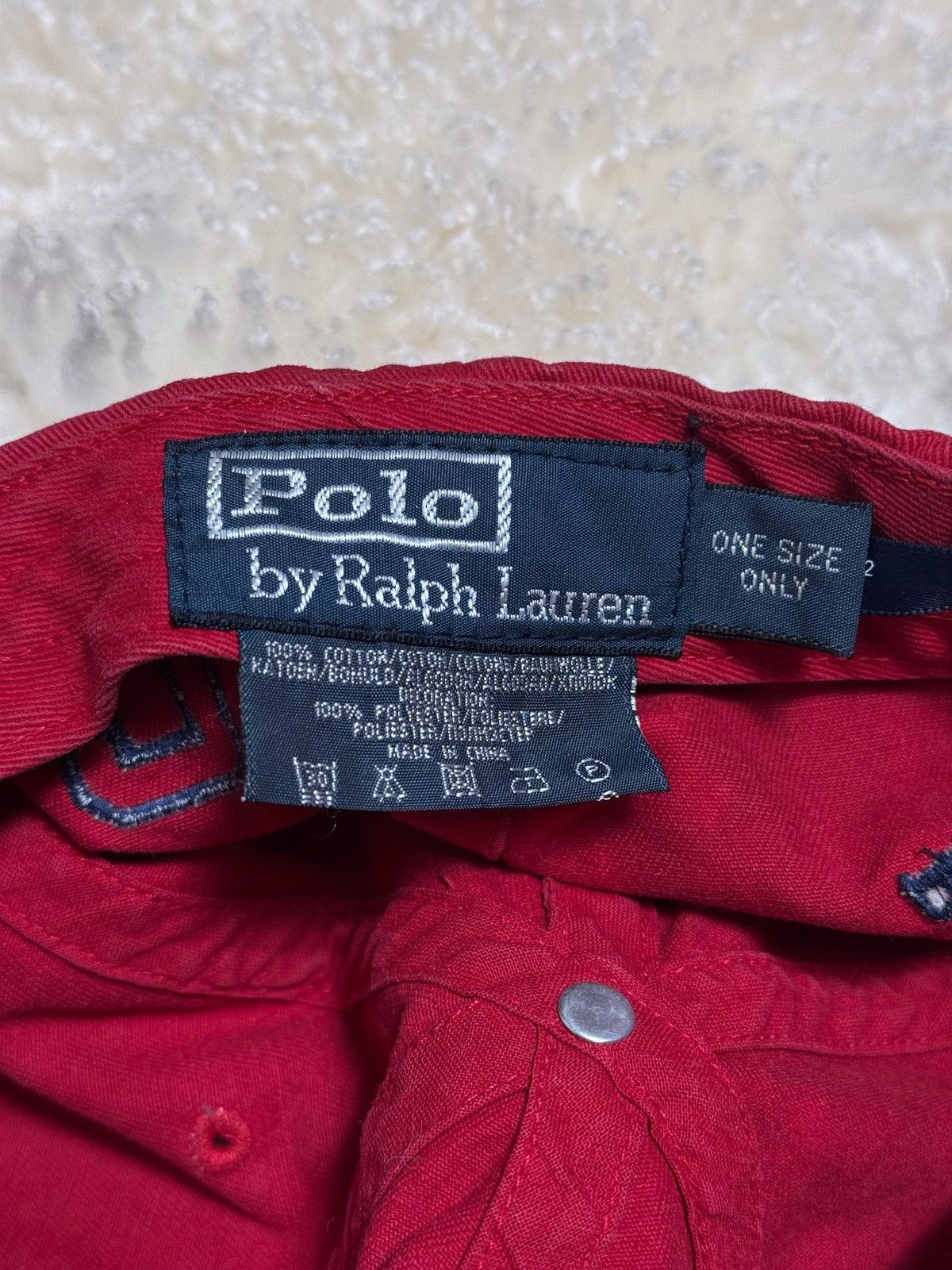 Vintage Polo Ralph Lauren Vintage Big Logo Mens Cap Size ONE SIZE - 15 Thumbnail