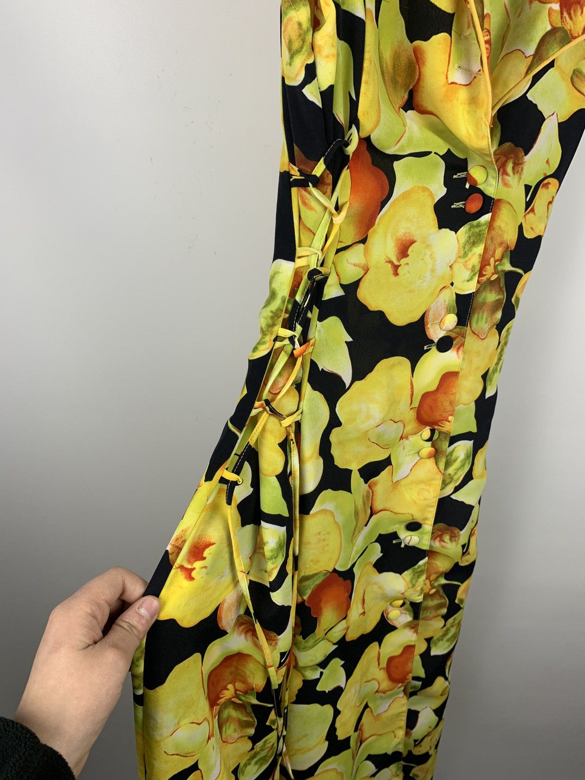 Joseph Ribkoff 1990’s Vintage Joseph Ribkoff Floral Maxi Dress Size 8 Size M / US 6-8 / IT 42-44 - 7 Thumbnail