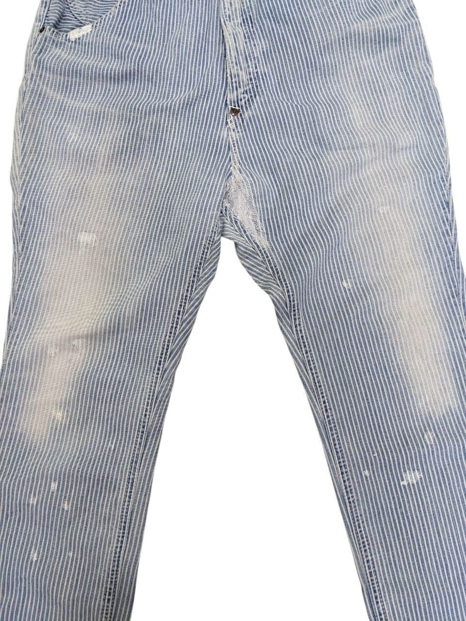 Kapital KAPITAL CENTURY DENIM HICKORY PAINTED 70’sVINTAGE BUCKLEBACK Size US 28 / EU 44 - 7 Thumbnail
