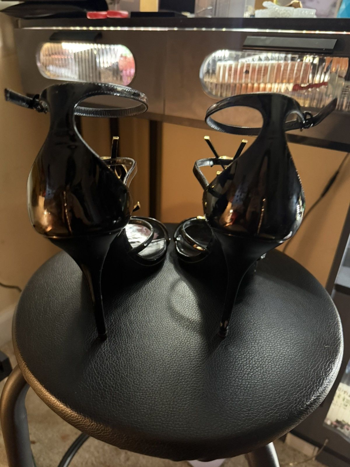 Yves Saint Laurent YSL Cassandra Heel size 39 Size US 9 / IT 39 - 3 Thumbnail