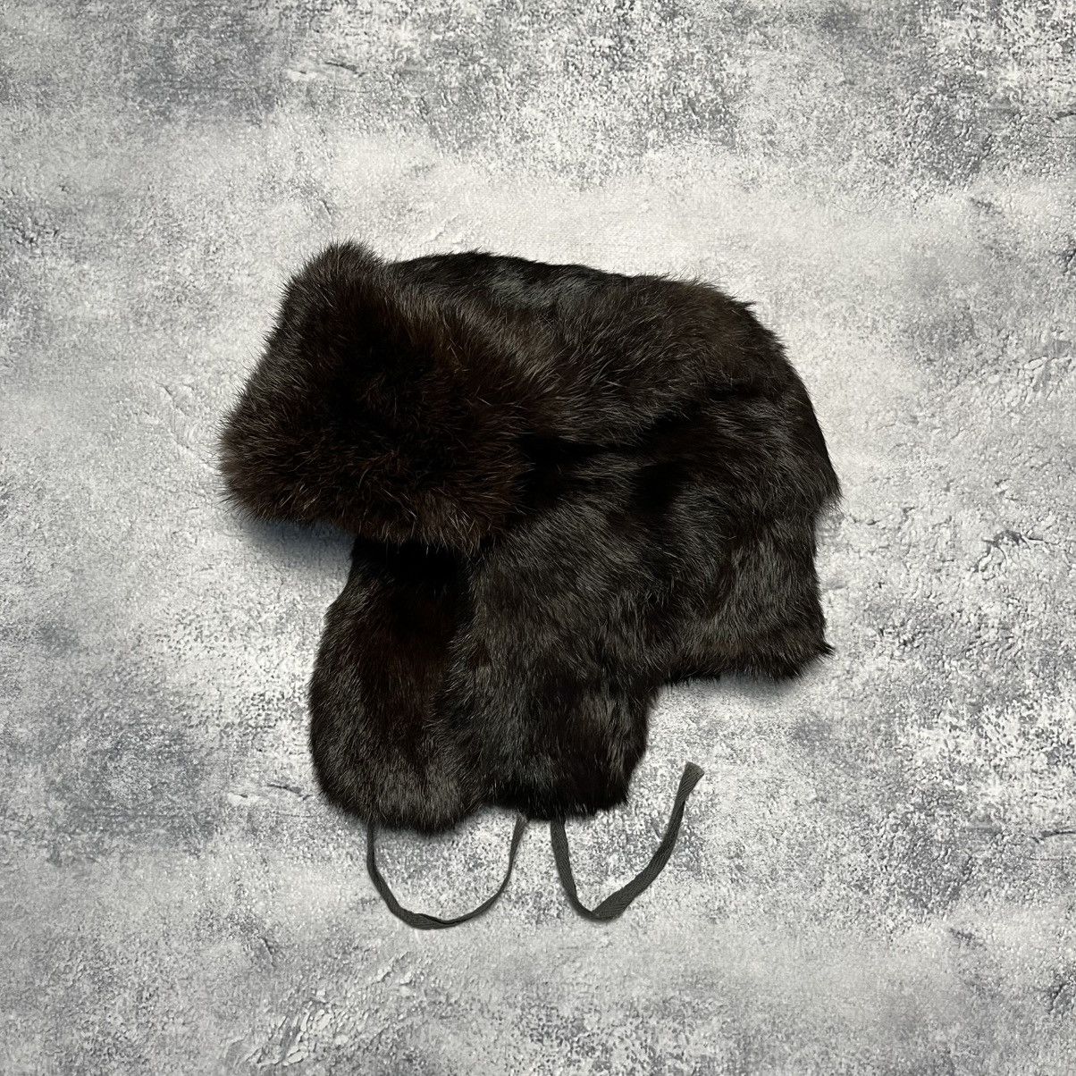 Other Vintage Ushanka Mohair Hat Trapper Fuzzy Y2K Size ONE SIZE - 1 Thumbnail