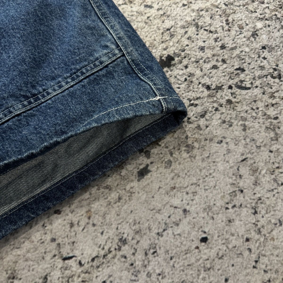 JNCO 90s Sagwear Baggy Wide Leg Denim Skater Shorts Jorts Rare Size US 28 / EU 44 - 12 Thumbnail