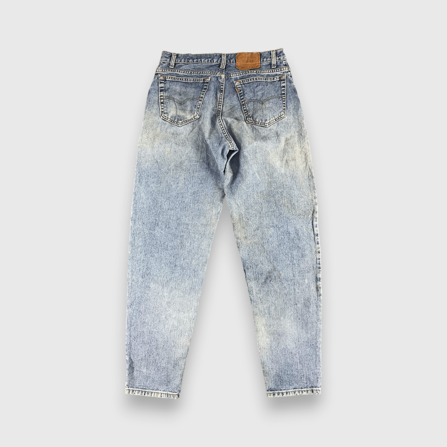 Levi's Vintage 90s Levis 560 Jeans Stone Wash Denim -J406 Size US 33 - 2 Thumbnail