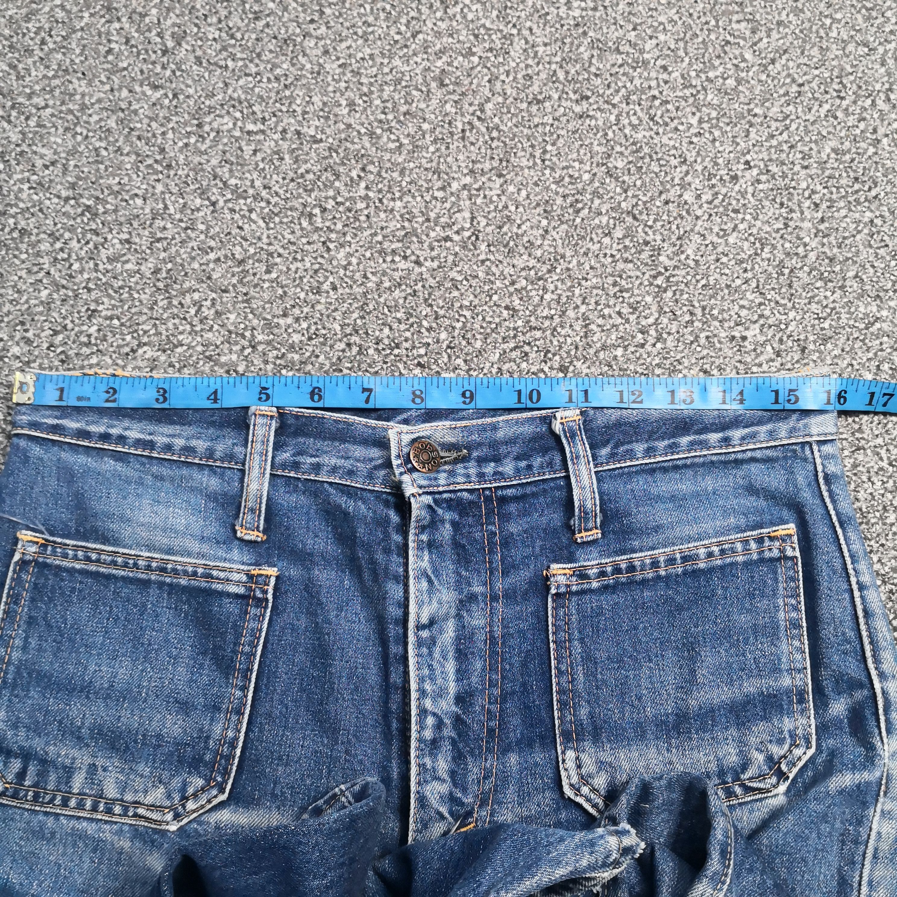 Hysteric Glamour 🇯🇵 80s Bush Pants Bobson Super Crazy Flared Sick Denim Size US 32 / EU 48 - 12 Thumbnail