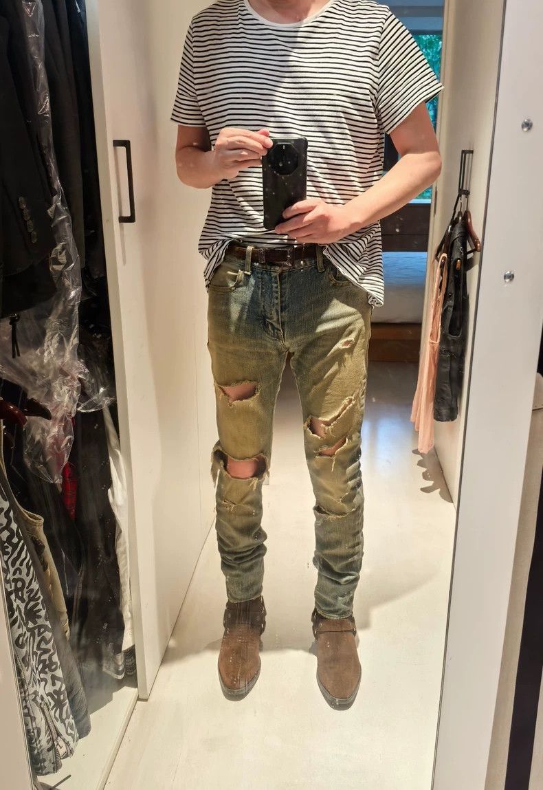 Other Saint Laurent distressed denim jeans-2507 Size US 27 - 3 Thumbnail