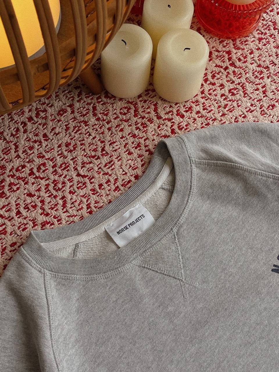 Norse Projects Norse Projects Grey Heavyweight Sweatshirt Size US L / EU 52-54 / 3 - 4 Thumbnail