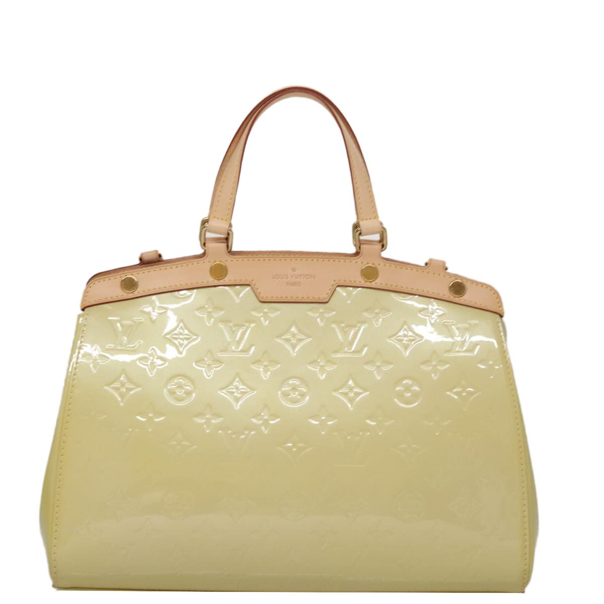 Louis Vuitton Blair Beige Patent Leather Handbag (Pre-Owned) Size ONE SIZE - 1 Thumbnail