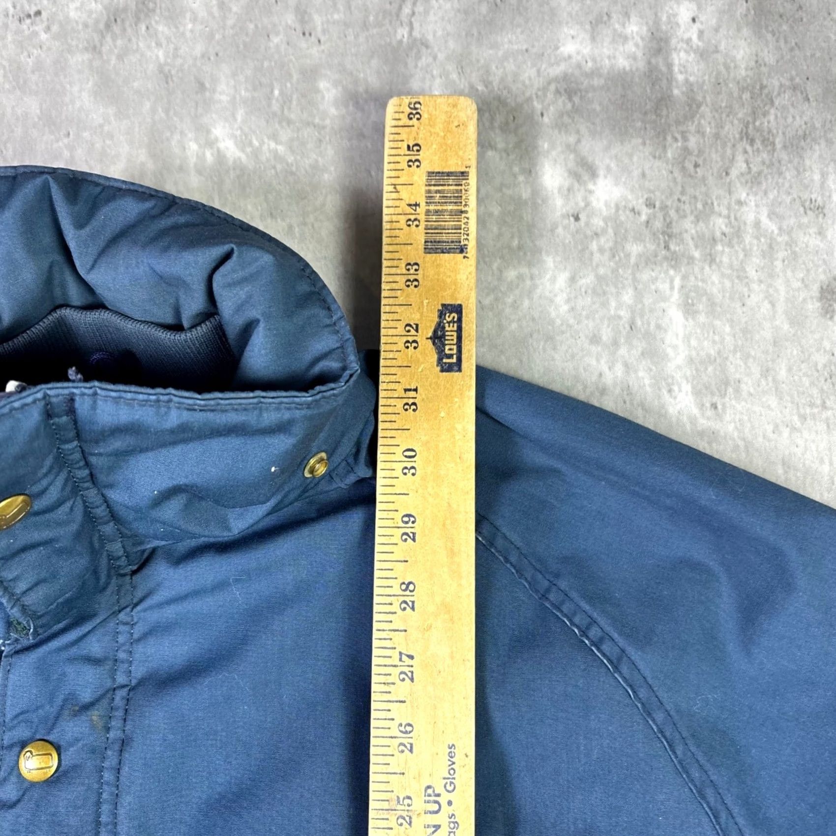 Vintage VINTAGE Woolrich Mountain Parka Jacket Navy Blue Plaid Lined Made in USA Large Size US L / EU 52-54 / 3 - 4 Thumbnail