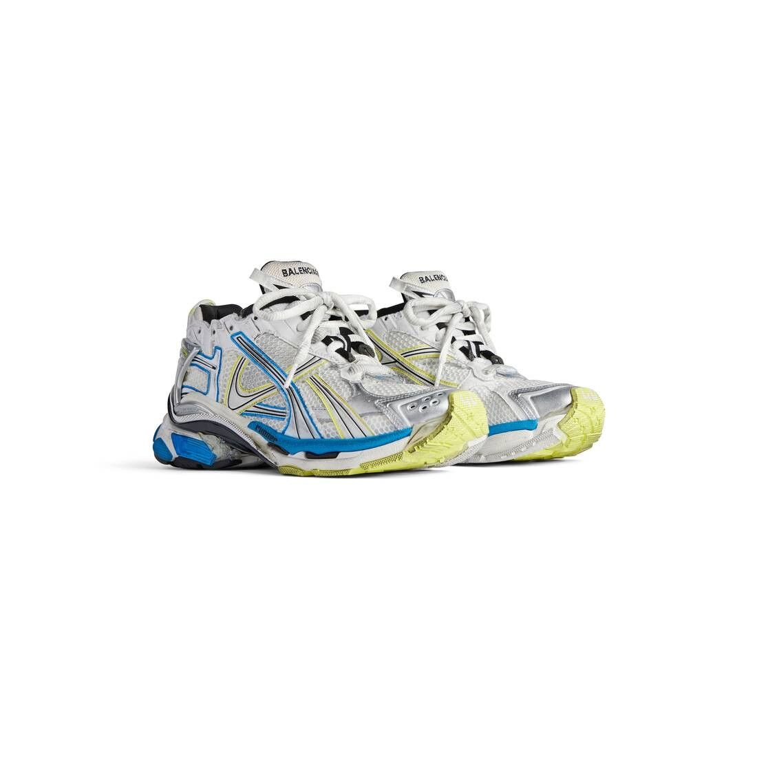 Balenciaga o1w1db10425 Runner Sneakers in Multicolor Size US 7 / EU 40 - 2 Thumbnail