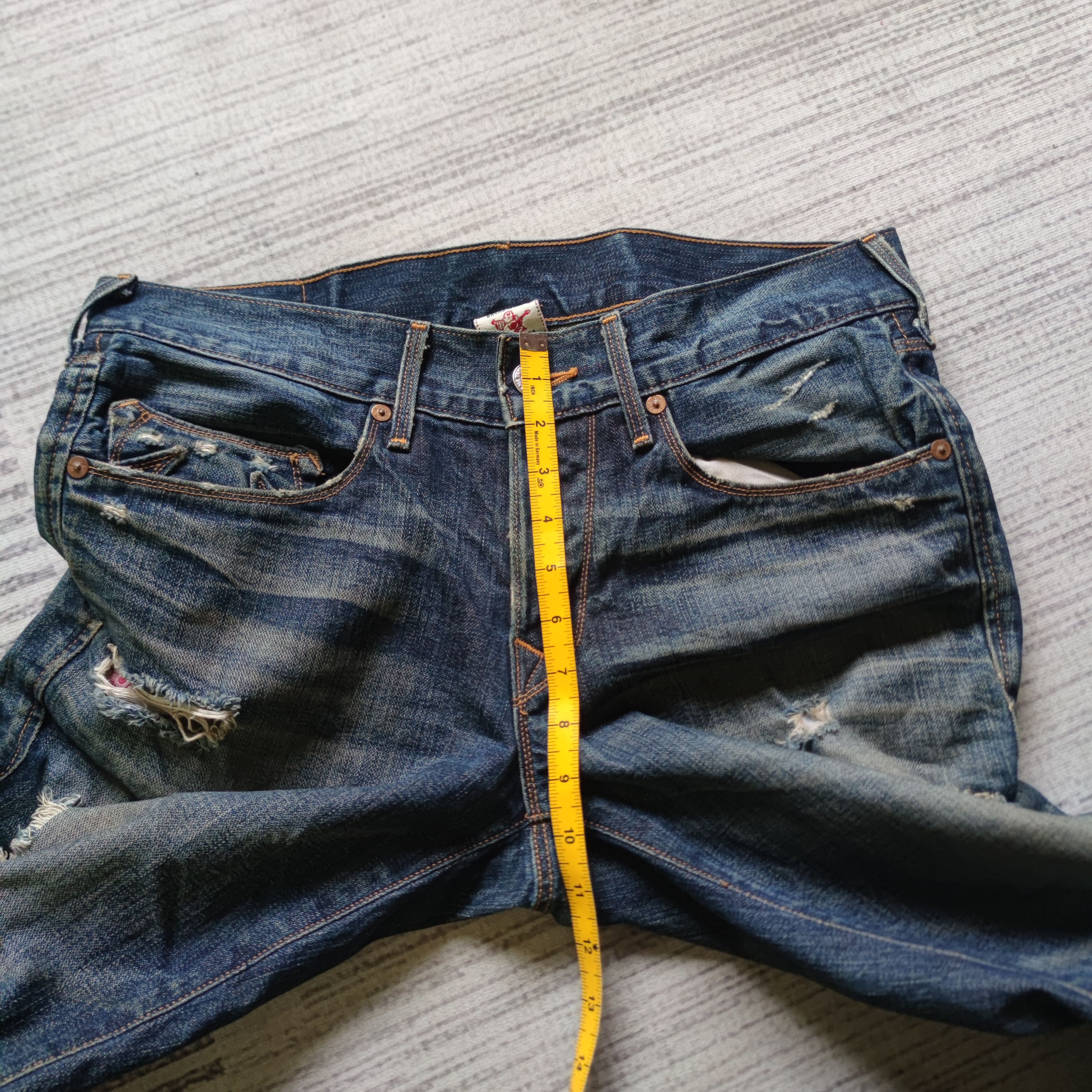 True Religion TRUE RELIGION Distressed Jean Made in USA Size US 34 / EU 50 - 21 Thumbnail