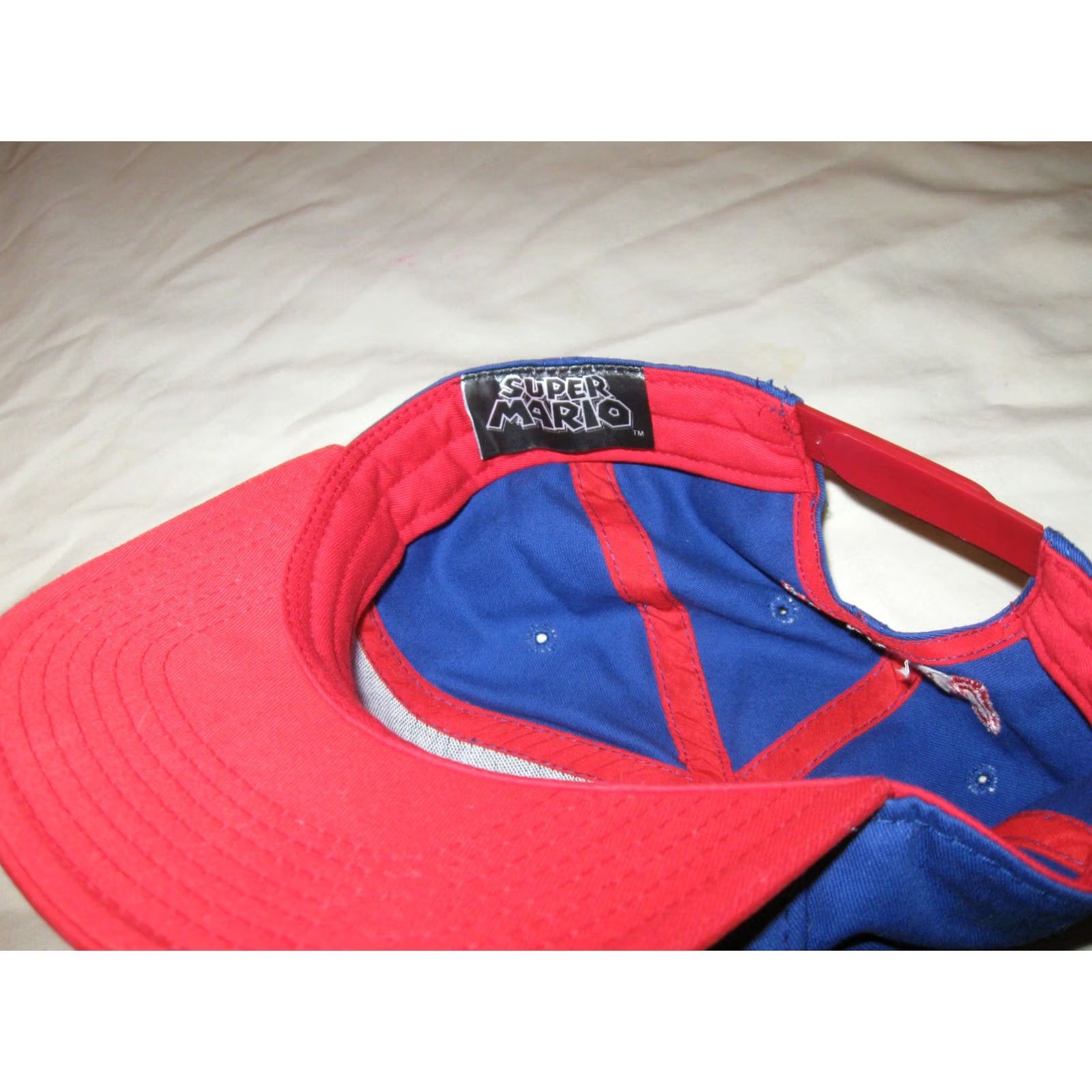 Nintendo Super Mario Bros Hat Cap 2012 Men One Size Nike Nike? Size ONE SIZE - 4 Thumbnail