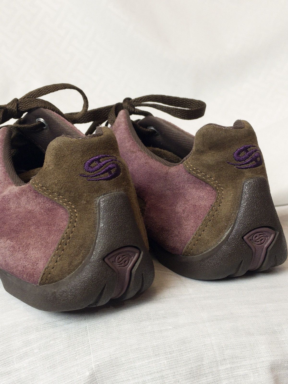 Dockers Dockers vintage y2k 2000s brown/lilac suede sneakers Size US 9 / IT 39 - 6 Thumbnail