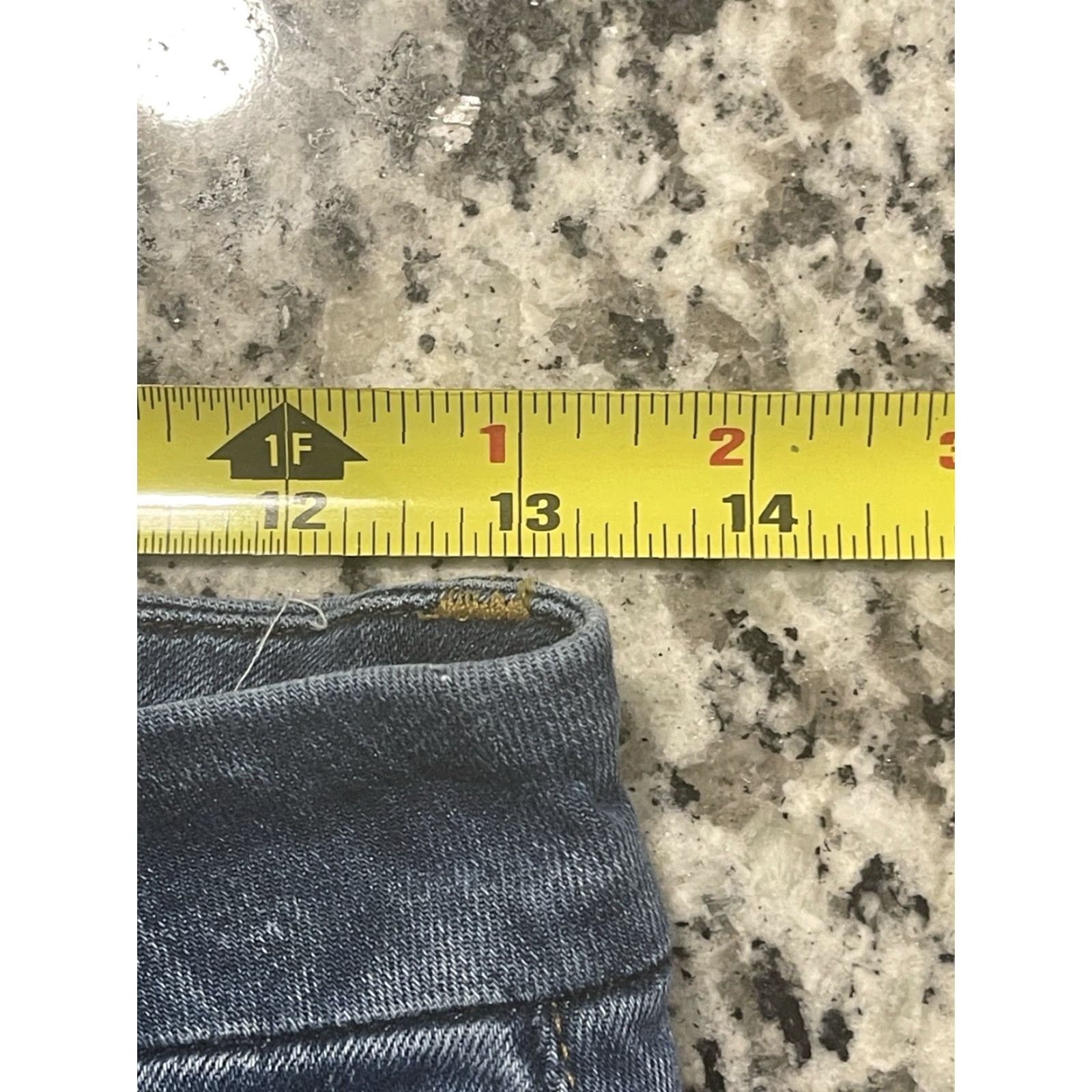 Frame FRAME Jeans Cropped Women 27 Denim Blue Zipper Zip Mid Rise 25 In Inseam Size 27" / US 4 / IT 40 - 2 Thumbnail