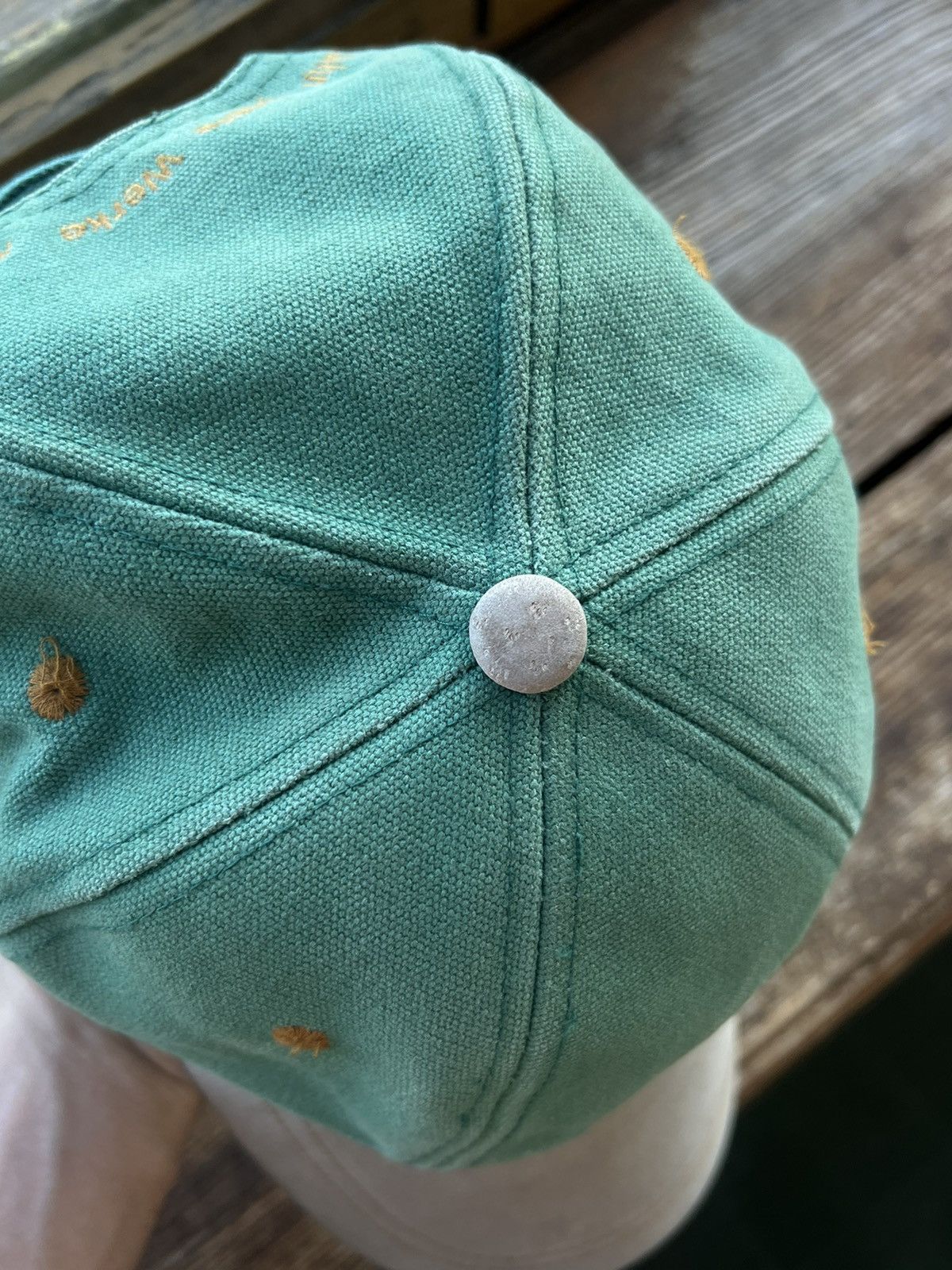 John Deere × Vintage Vintage John Deere Patch Trucker Hat Y2k Cap Size ONE SIZE - 13 Thumbnail