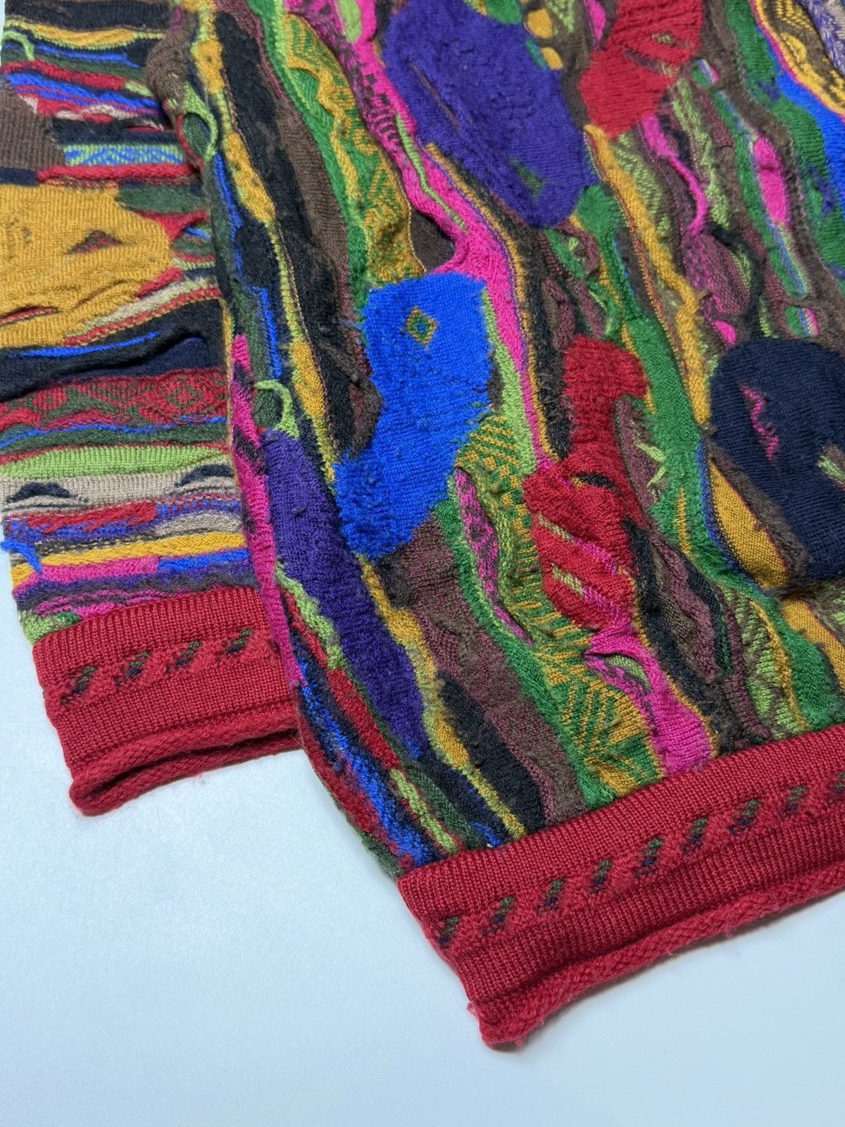 Coogi Coogi - 3D Wool Sweater Size US S / EU 44-46 / 1 - 6 Thumbnail