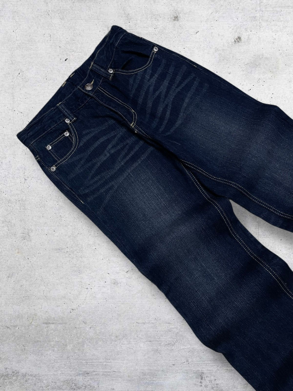 Hysteric Glamour VINTAGE WILD EAGLE 90S JAPAN DESIGNER SKULL AFFLICTION DENIM Size US 28 / EU 44 - 12 Thumbnail