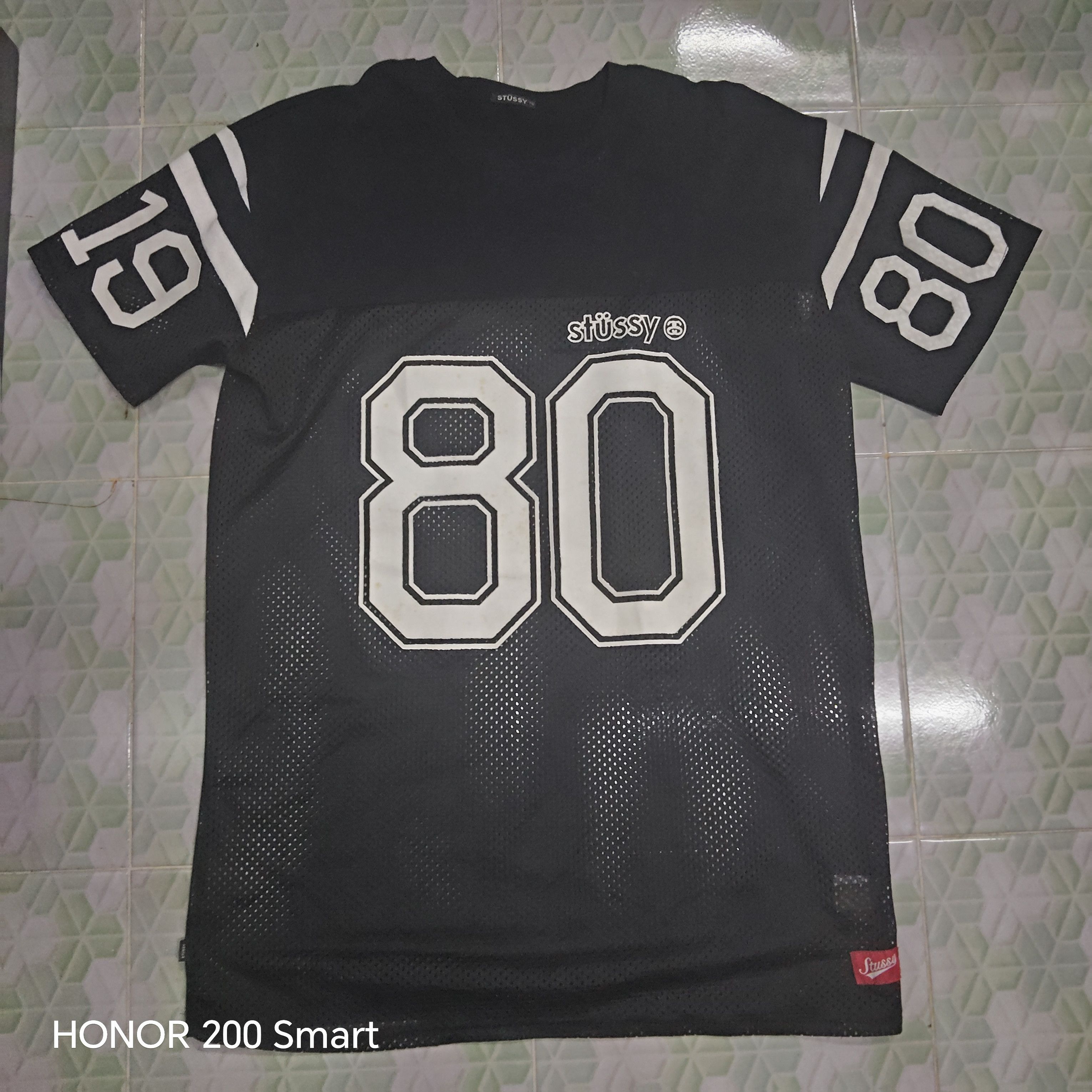 Stussy STUSSY TEAM 80 JERSEY BLACK | Grailed