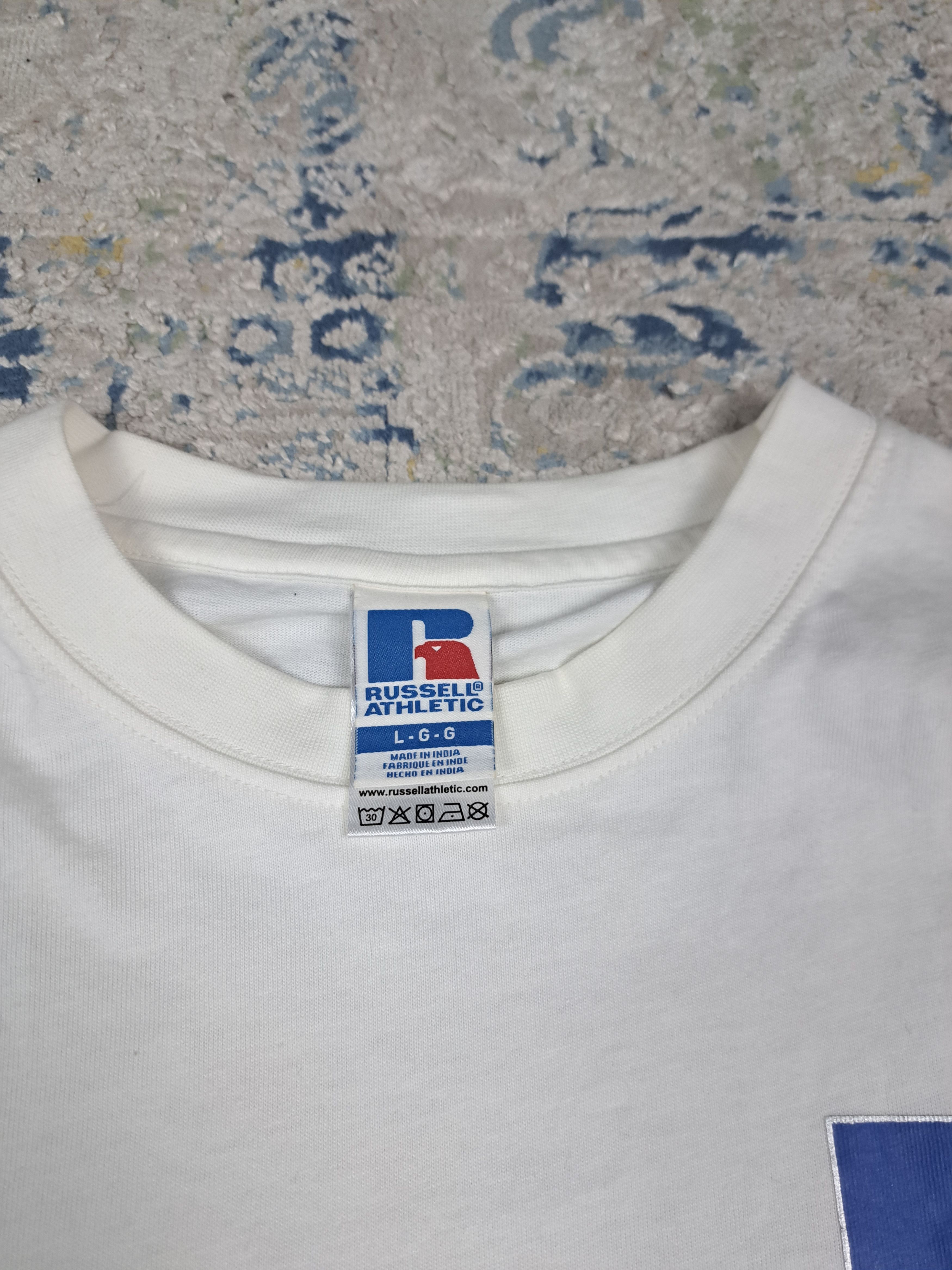 Russell Athletic Russell Athletic Big Logo Spellout Longsleeve College NCAA Size US L / EU 52-54 / 3 - 6 Thumbnail