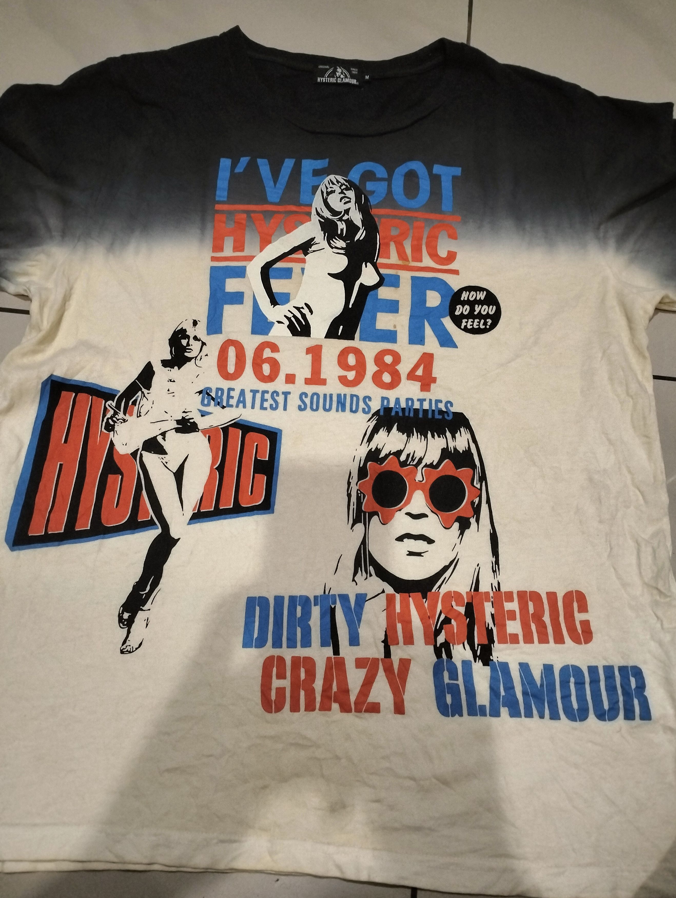 Hysteric Glamour I,Ve got hysteric fever Size US M / EU 48-50 / 2 - 3 Thumbnail