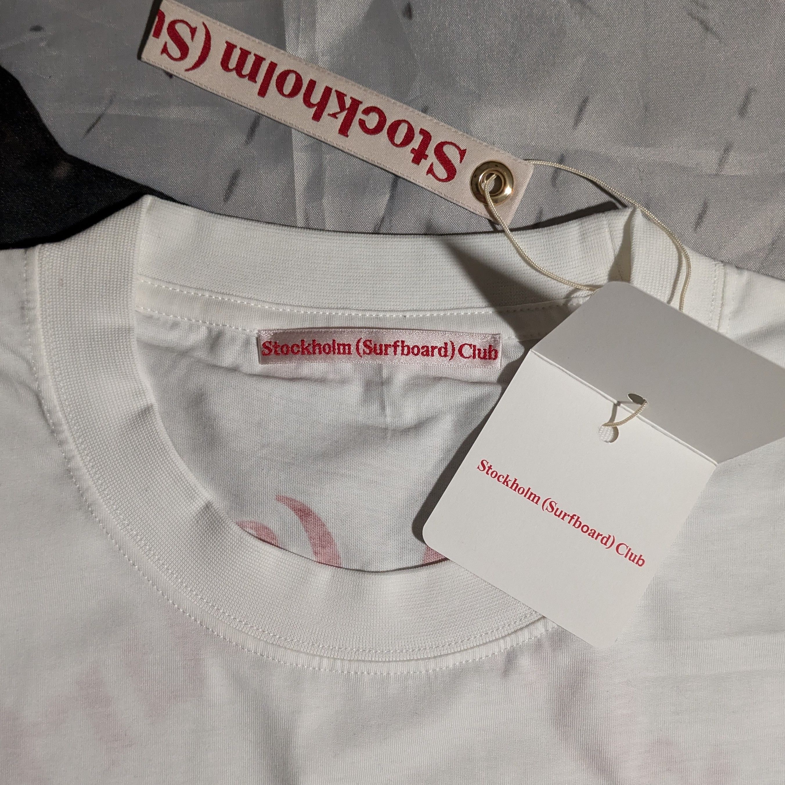 Stockholm Surfboard Club S(S)C Arch Logo Tee Size US XL / EU 56 / 4 - 3 Thumbnail