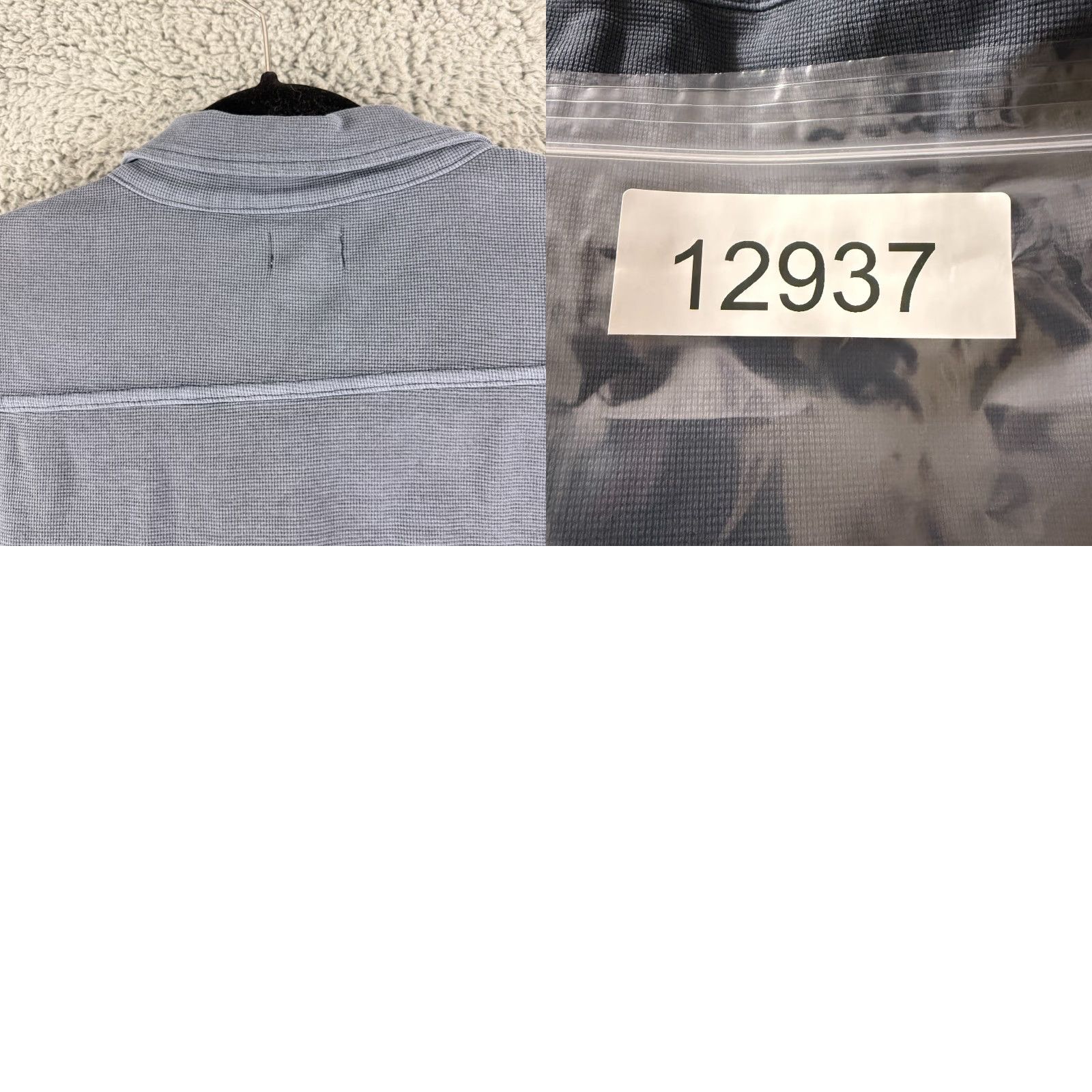 J.Crew J.CREW Button-Up Shirt Mens XL Gray Cotton Waffle Long Sleeve Casual Size US XL / EU 56 / 4 - 9 Thumbnail