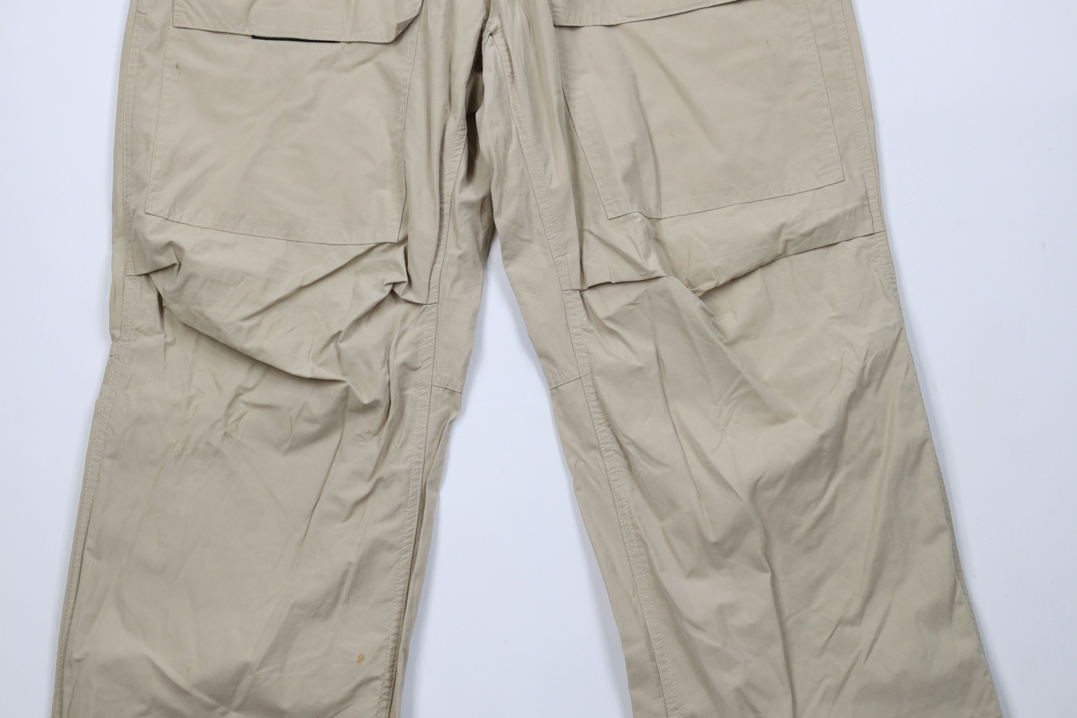 Tommy Hilfiger × Vintage Vintage 90s Tommy Hilfiger Military Wide Leg Cargo Pants Size US 33 - 3 Thumbnail