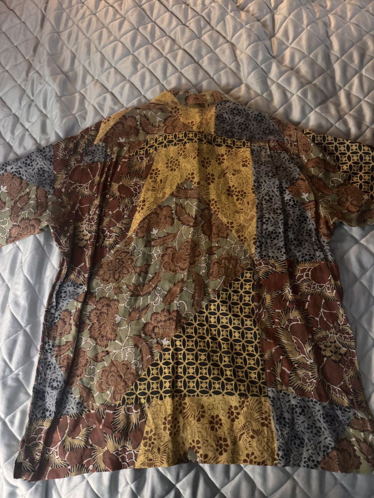 Japanese Brand Vowels Sakai Sarasa Shirt Size US L / EU 52-54 / 3 - 4 Thumbnail