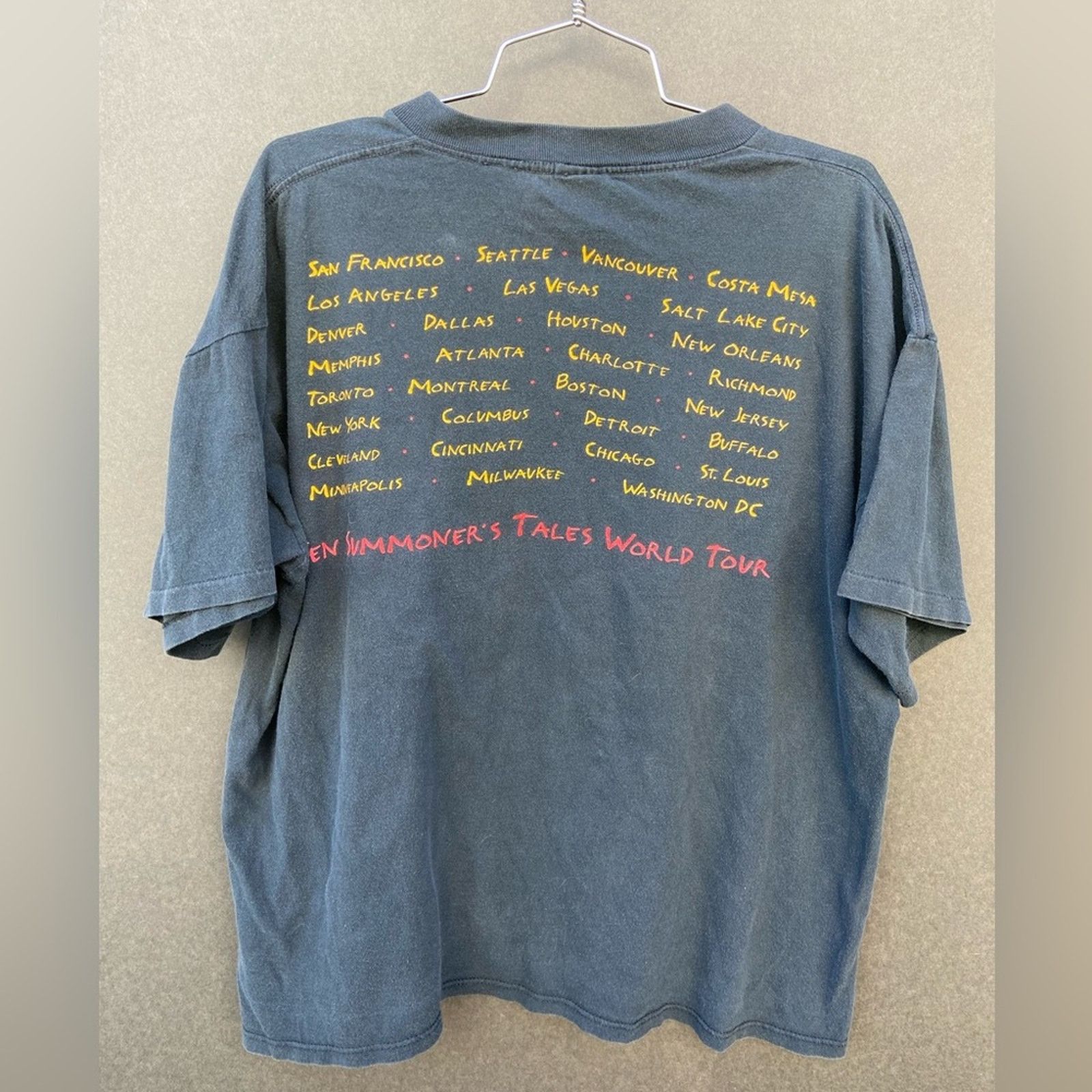 Vintage VTG Sting Ten Summoner’s Tales T Shirt- Rare! 1993 Size US XL / EU 56 / 4 - 4 Thumbnail