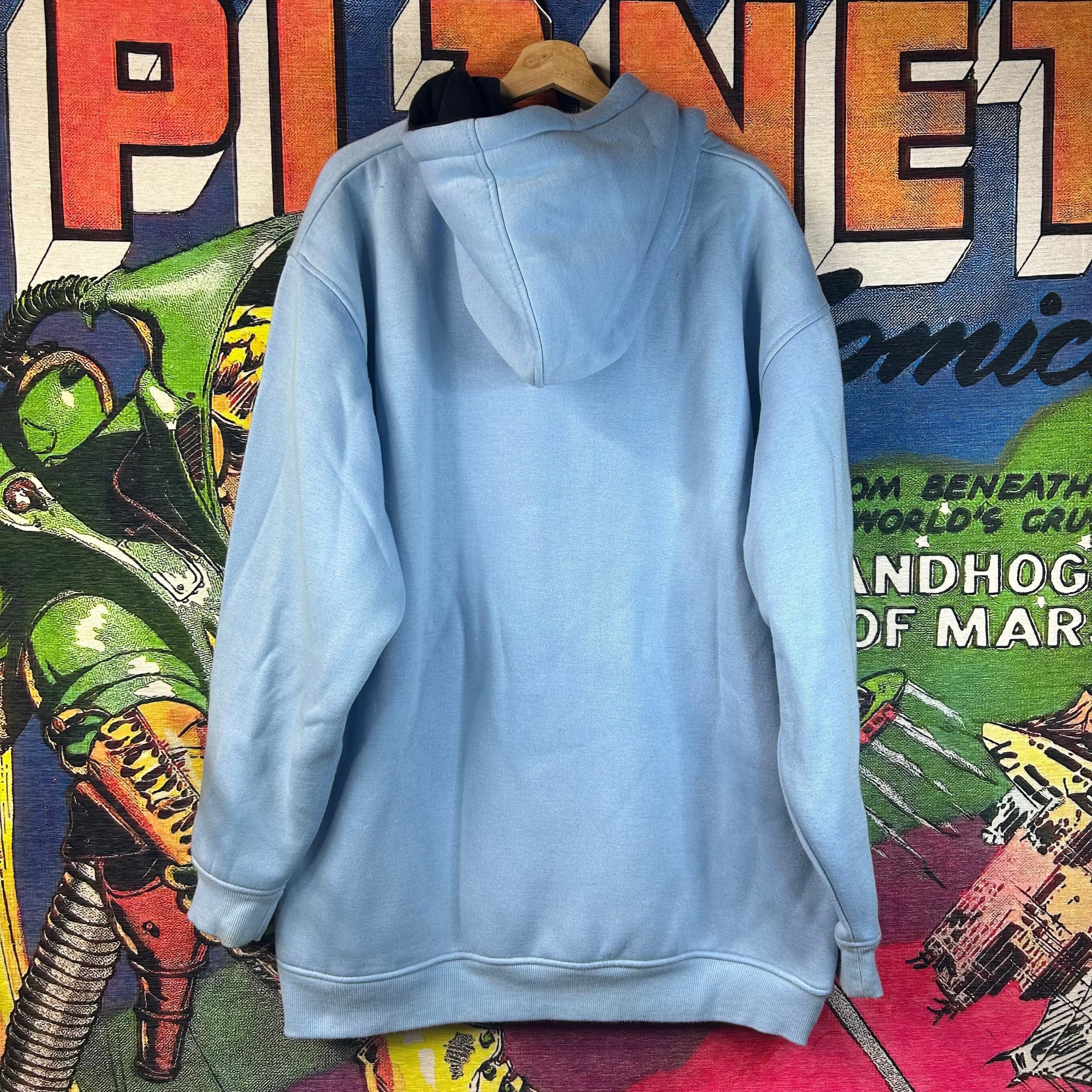 Southpole Y2K Southpole Authentic Denim Zip Up Hoodie Baby Blue Size Size US XL / EU 56 / 4 - 2 Thumbnail