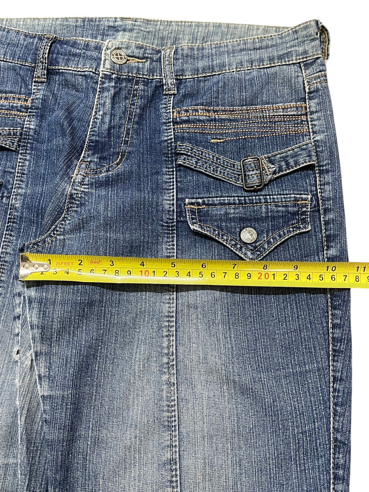 Hysteric Glamour Vintage Japanese Brand Faded Wash Avant Garde Wide Leg Size US 32 / EU 48 - 14 Thumbnail