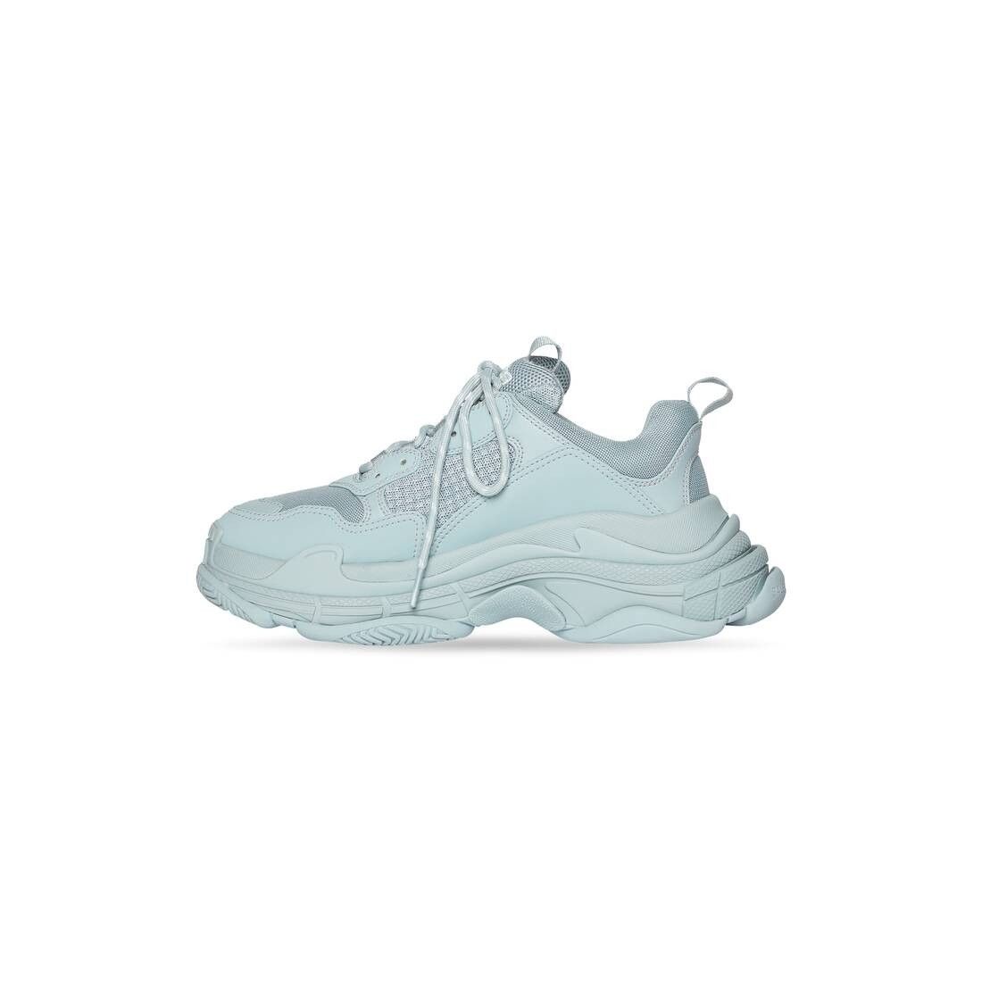 Balenciaga o1bcso1str1224 Triple S Sneakers in Blue Size US 4 / IT 34 - 4 Thumbnail