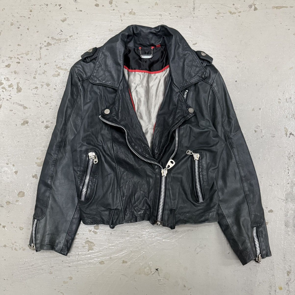 Damir Doma Damir Doma Style Lambskin Leather Biker Jacket Punk Size US S / EU 44-46 / 1 - 1 Thumbnail