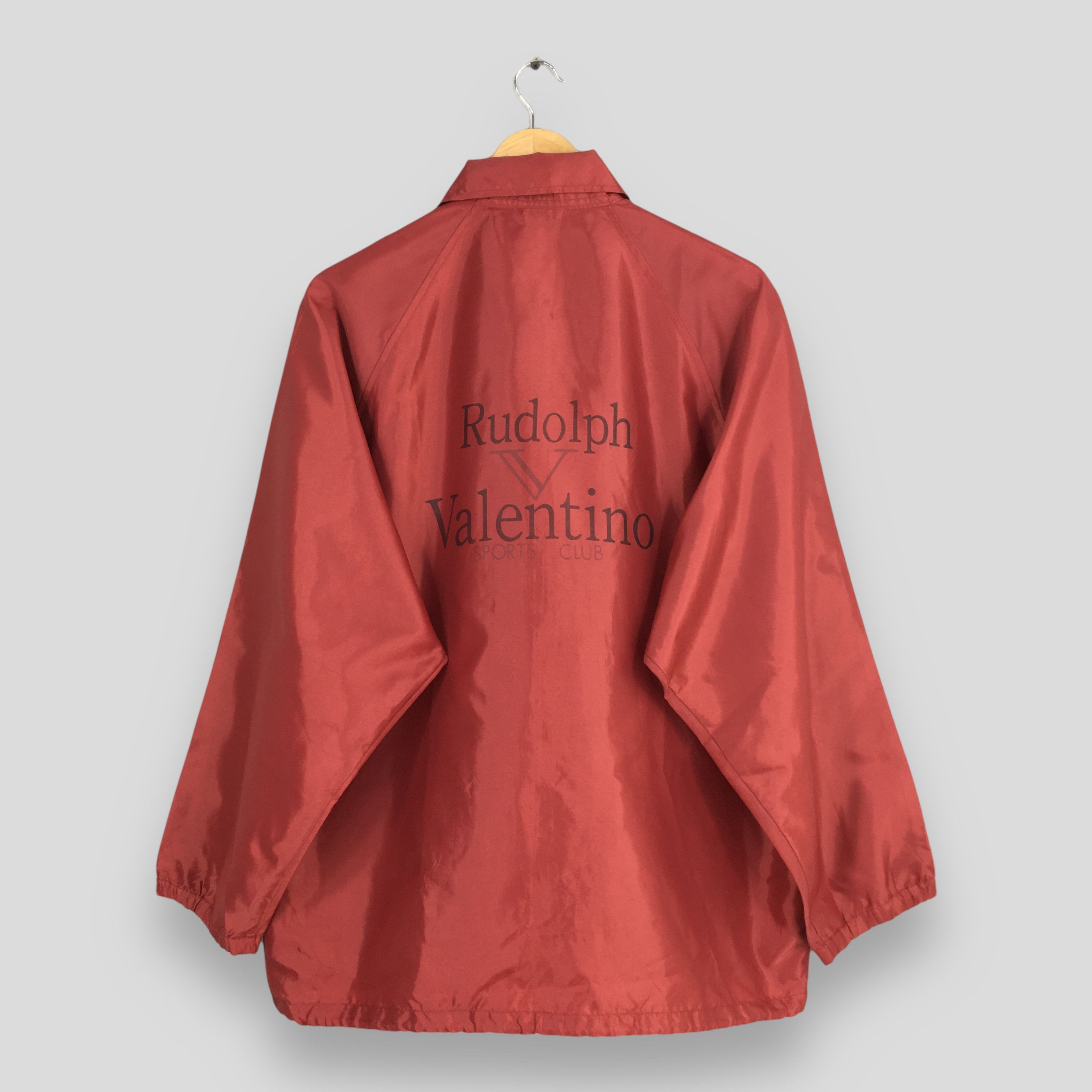Valentino Vintage 90s Rudolph Valentino Windbreaker Medium Size US M / EU 48-50 / 2 - 1 Thumbnail