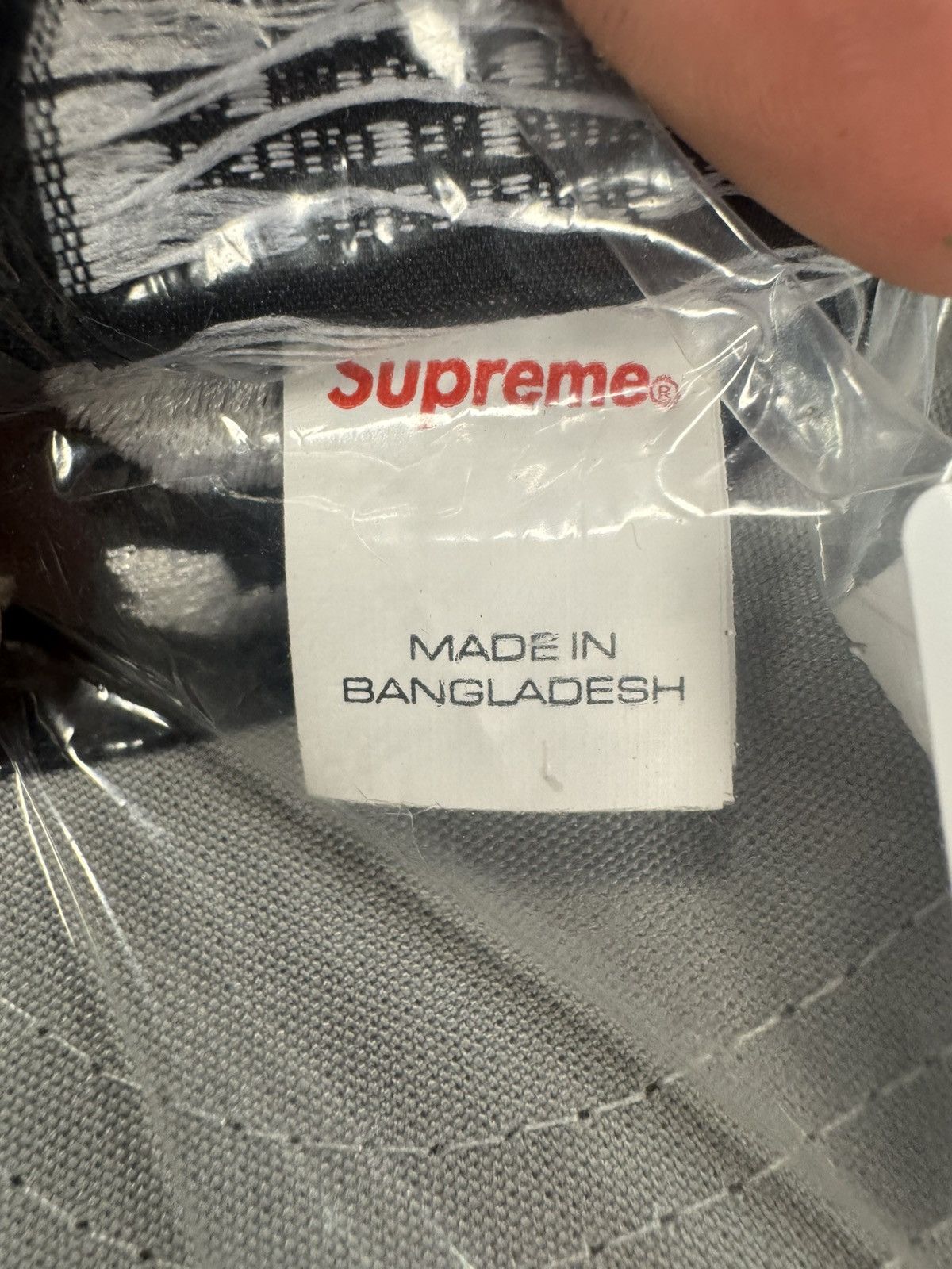 Supreme Supreme Grey Bones Box Logo Fitted Size ONE SIZE - 2 Thumbnail