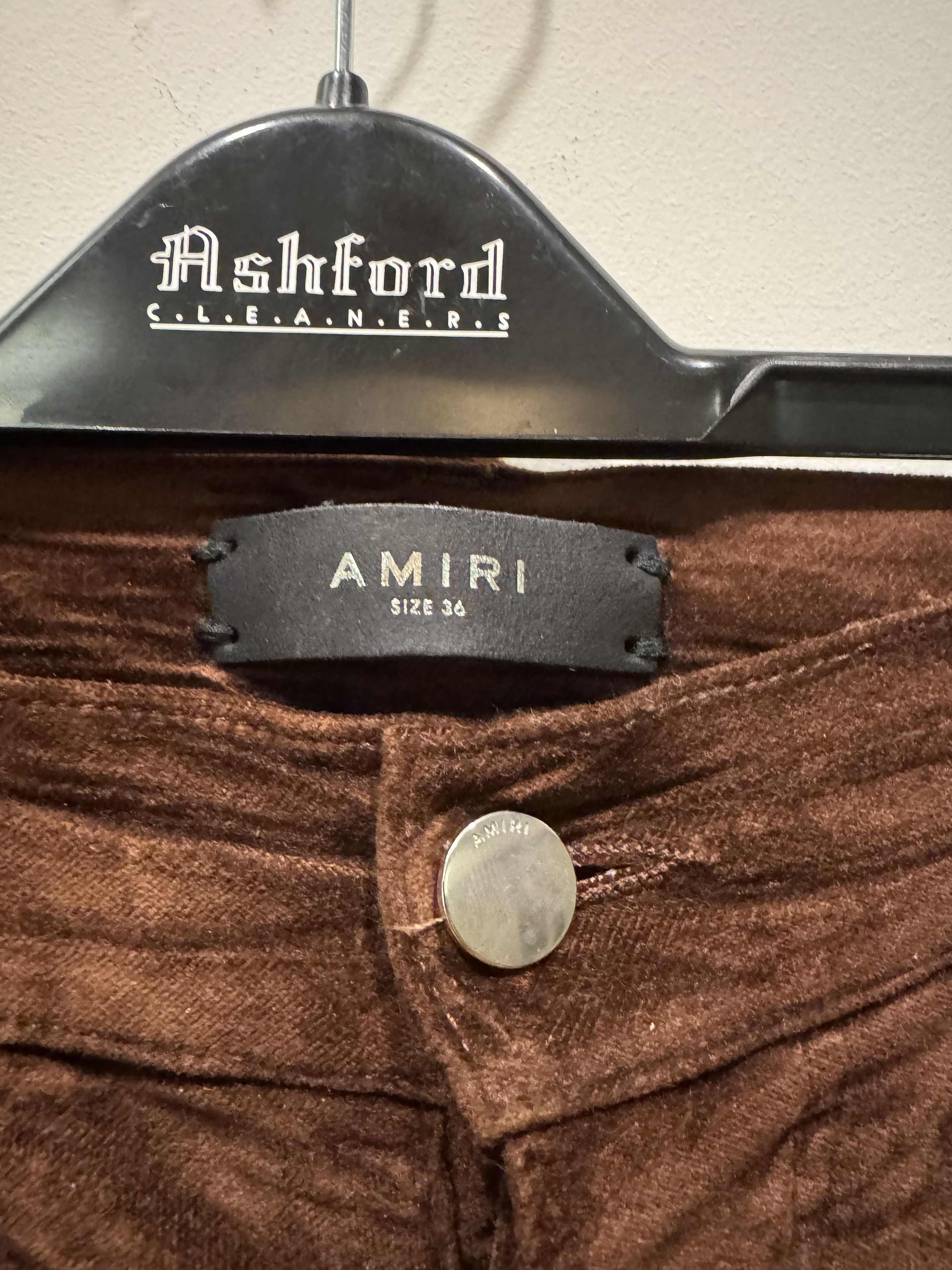 Amiri Velvet Stack Jeans Size US 36 / EU 52 - 3 Thumbnail