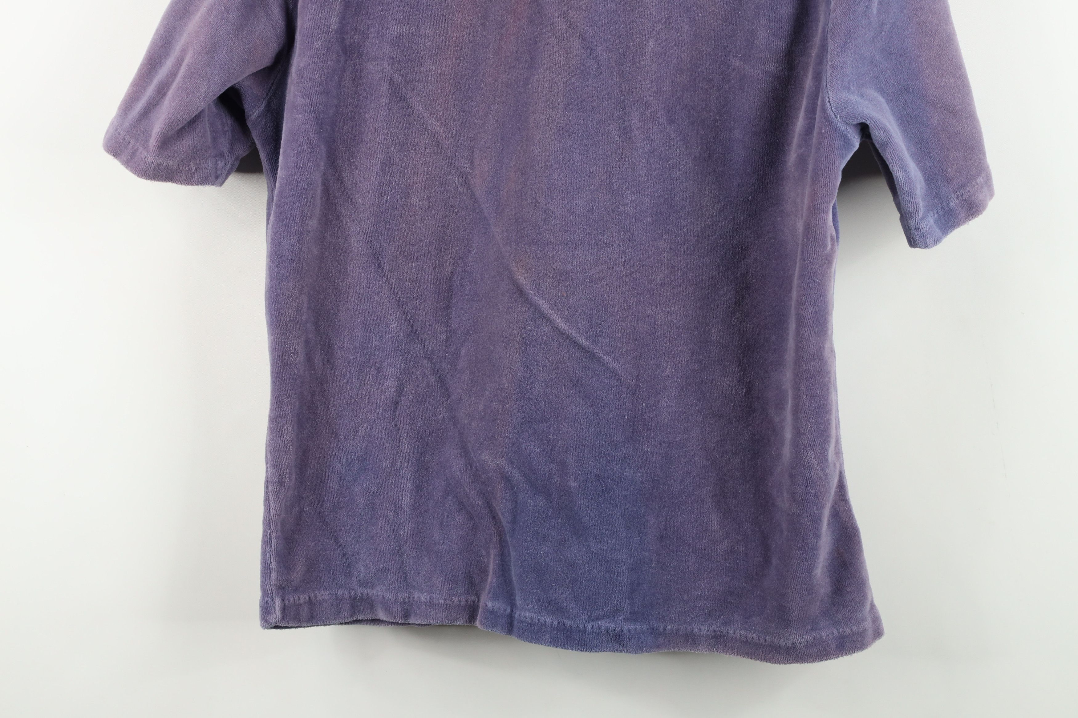 Vintage Vintage 60s 70s Streetwear Velour Collared Polo Shirt USA Size US S / EU 44-46 / 1 - 14 Thumbnail