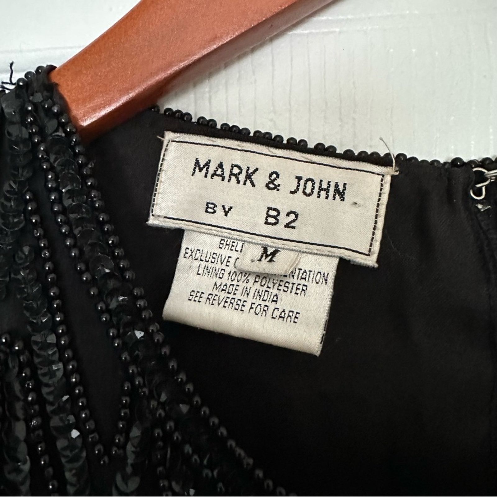 Other Mark & John by B2 Black Elegant Dress Size M / US 6-8 / IT 42-44 - 5 Thumbnail