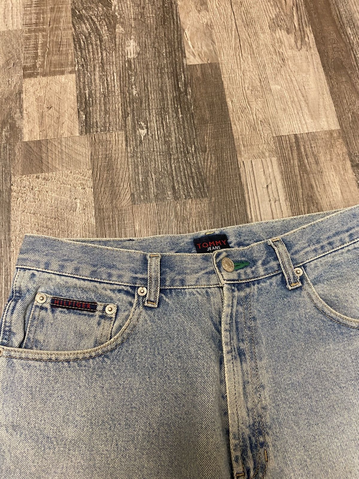 Tommy Jeans 90’s Vintage Tommy Jeans Hilfiger Carpenter Baggy Pants y2k Size US 32 / EU 48 - 4 Thumbnail